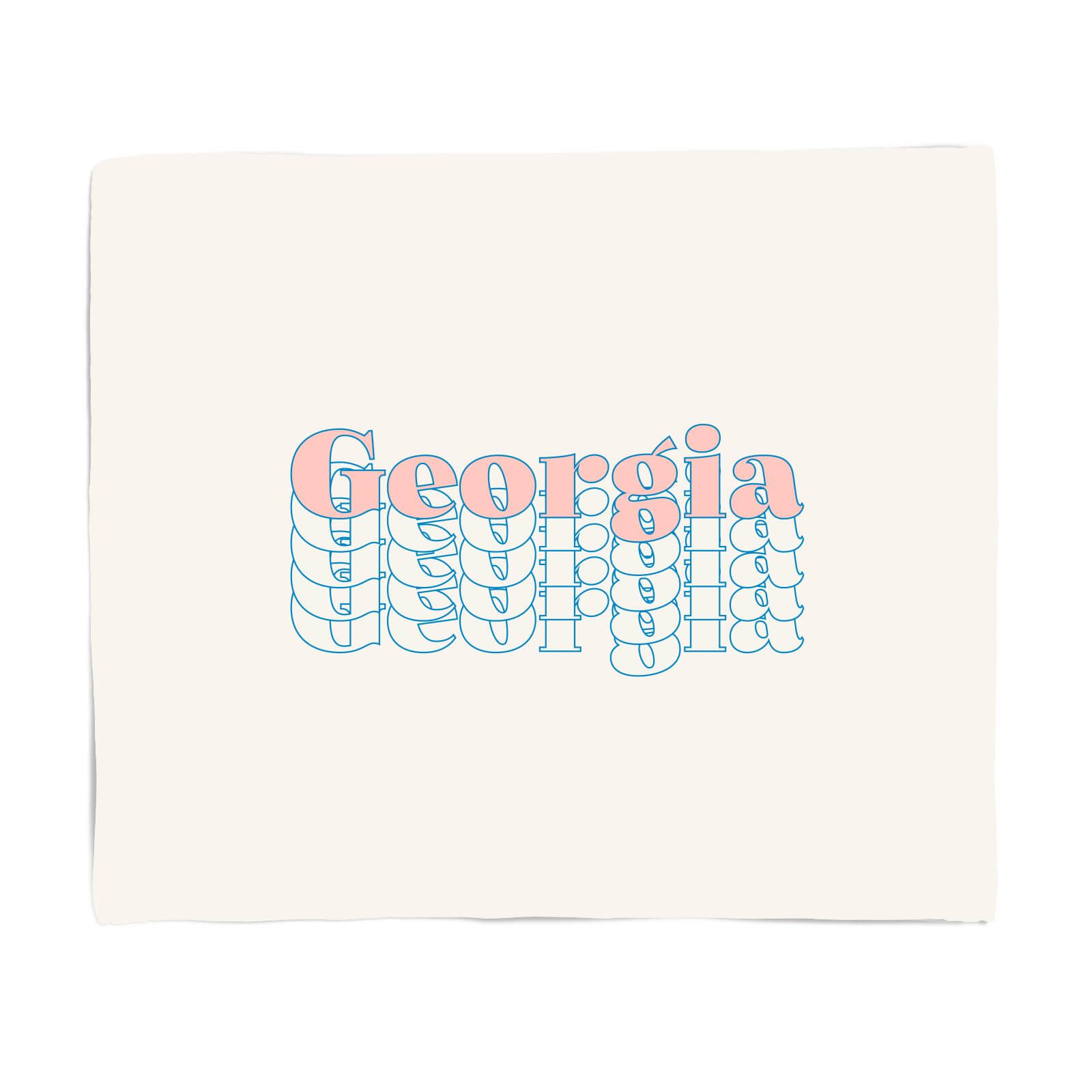 Georgia Fleece Blanket - S