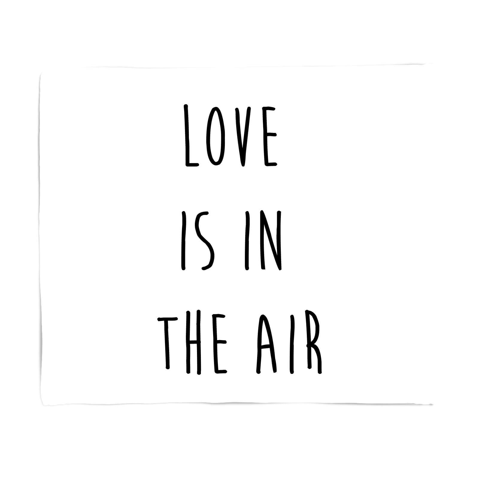 Love Is In The Air Fleece Blanket - S
