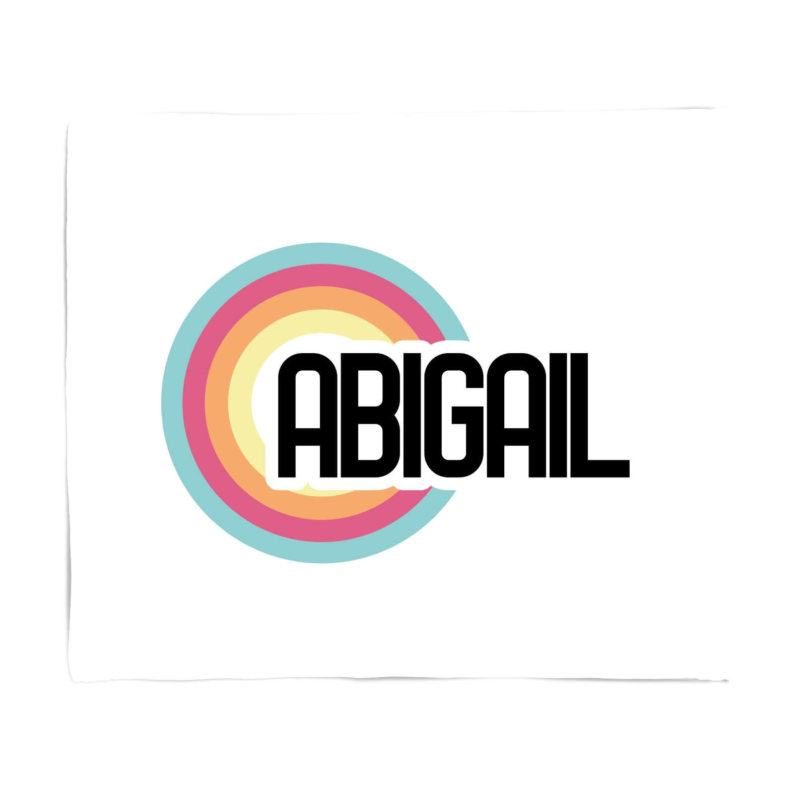 Abigail Rainbow Fleece Blanket - S