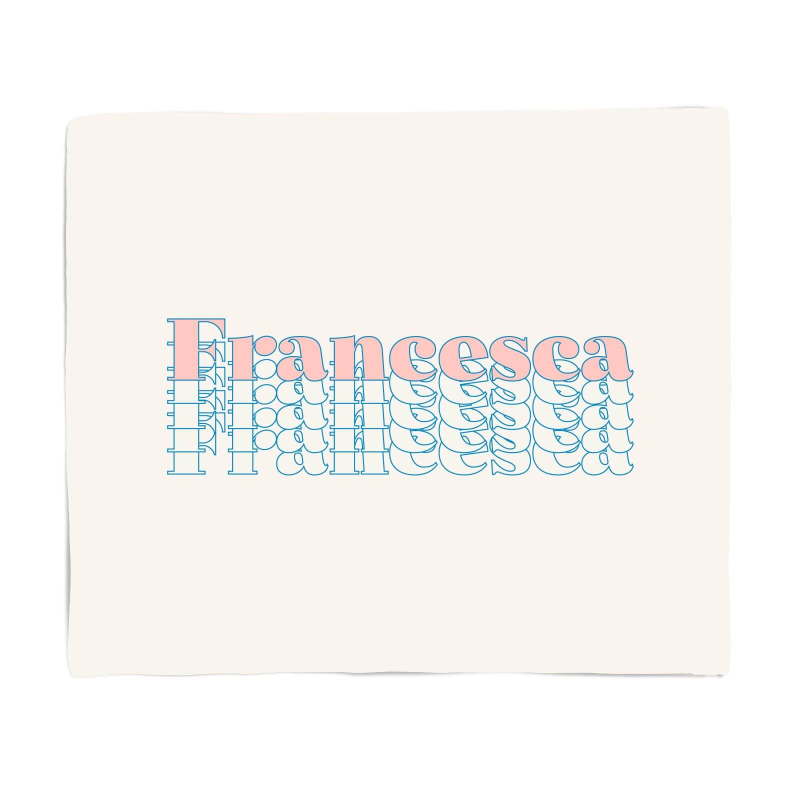 Francesca Fleece Blanket - S