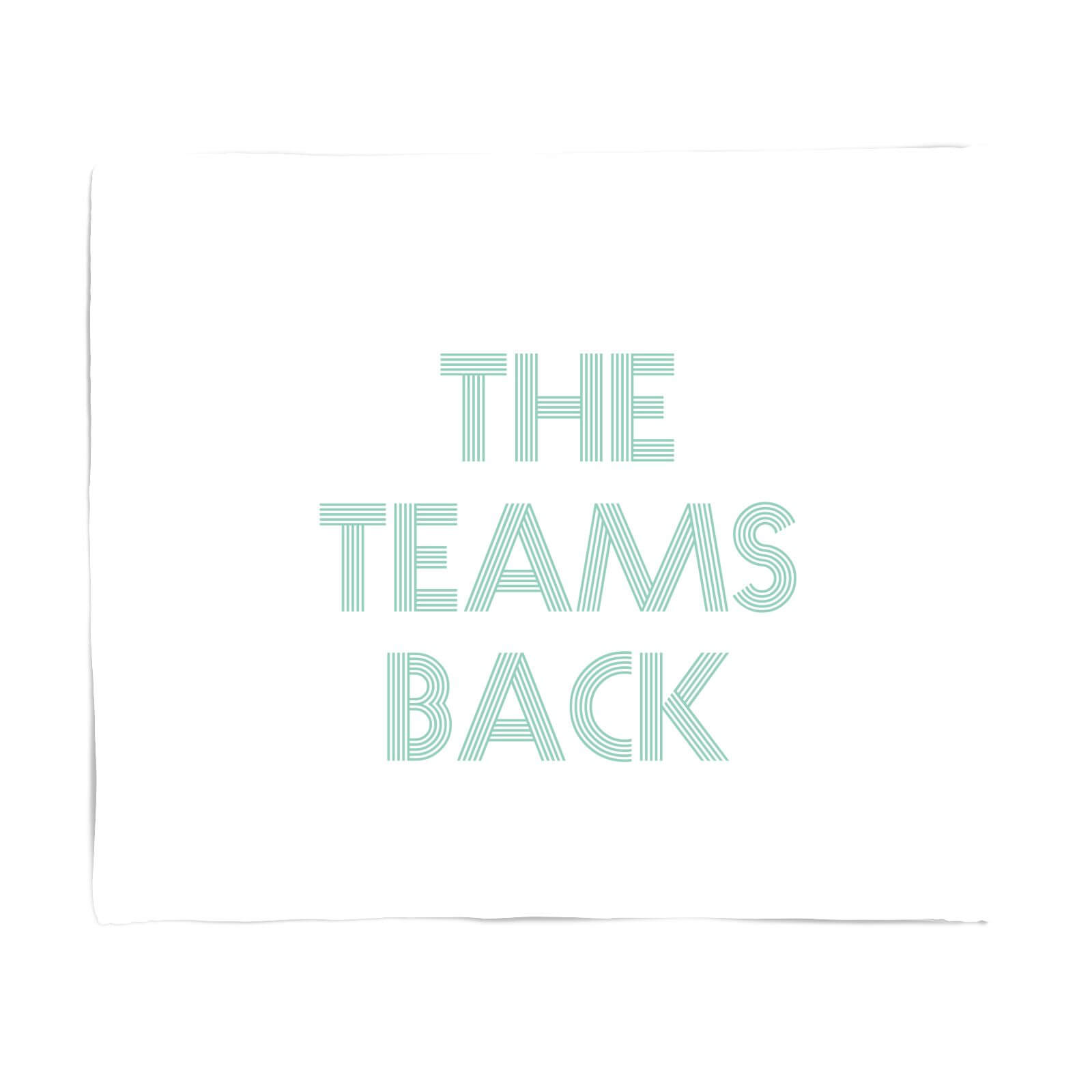 The Teams Back Fleece Blanket - S