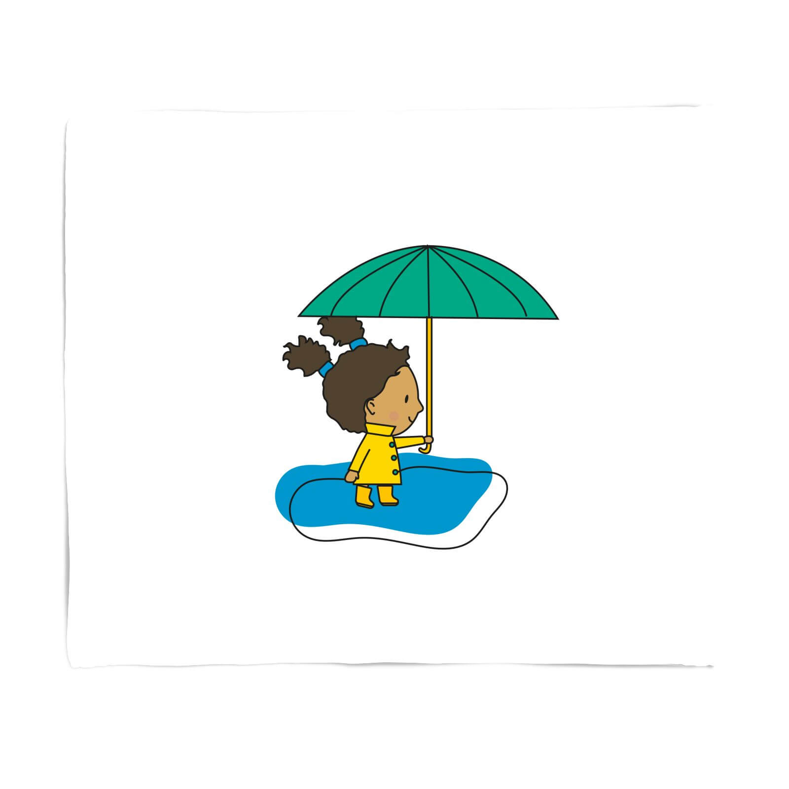 Umbrella Fleece Blanket - S