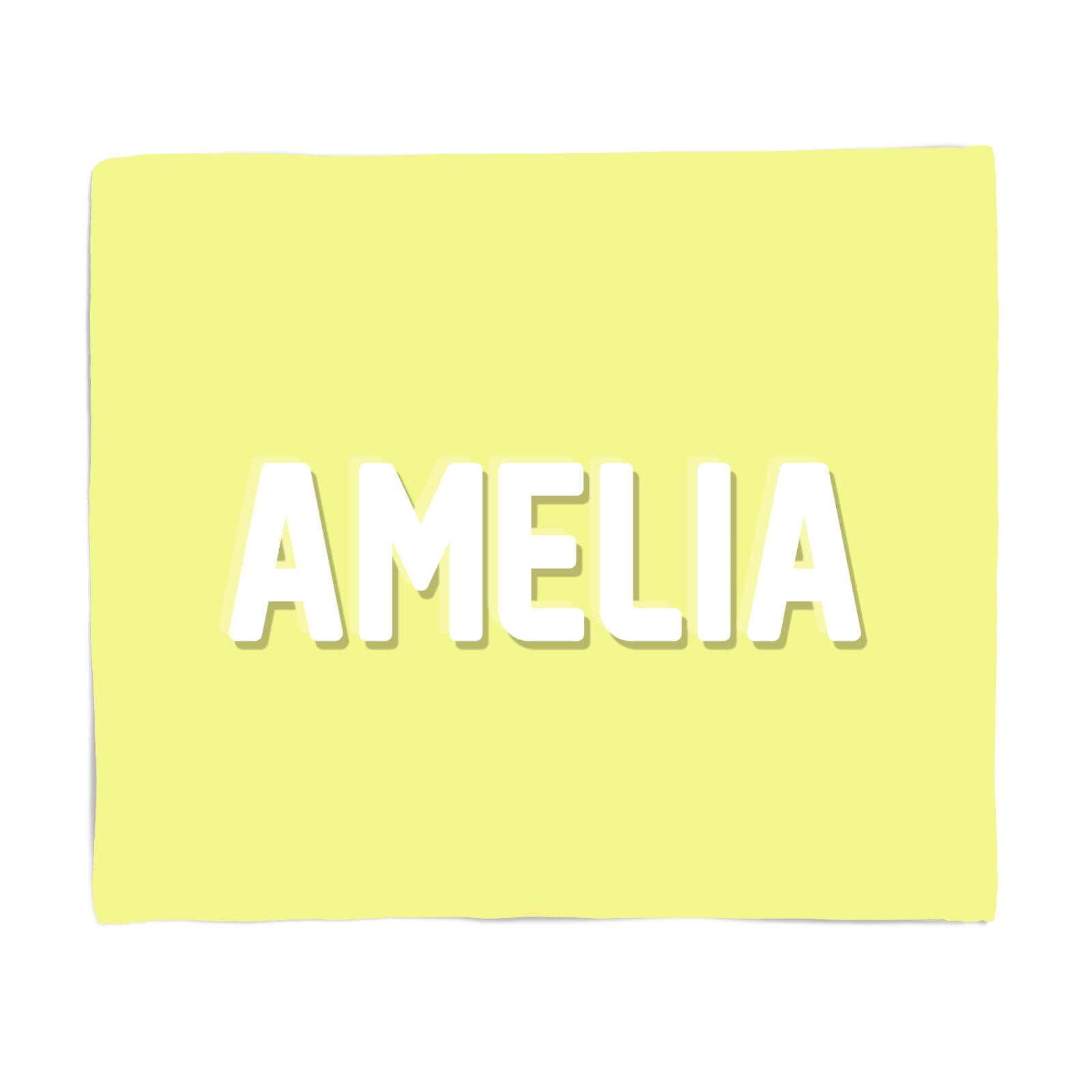Embossed Amelia Fleece Blanket - S