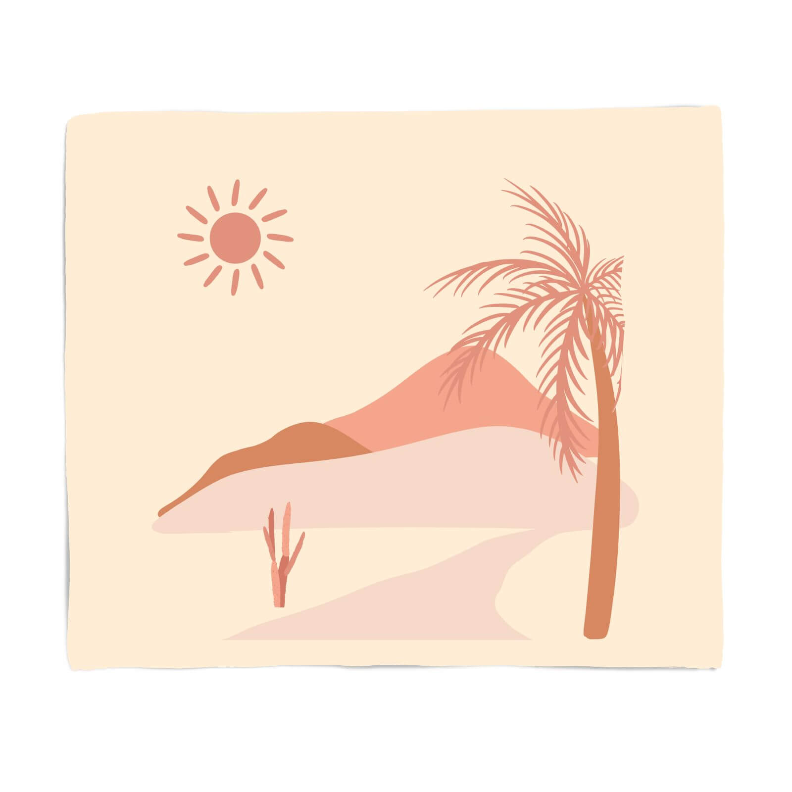 Dessert Scenes Fleece Blanket - S