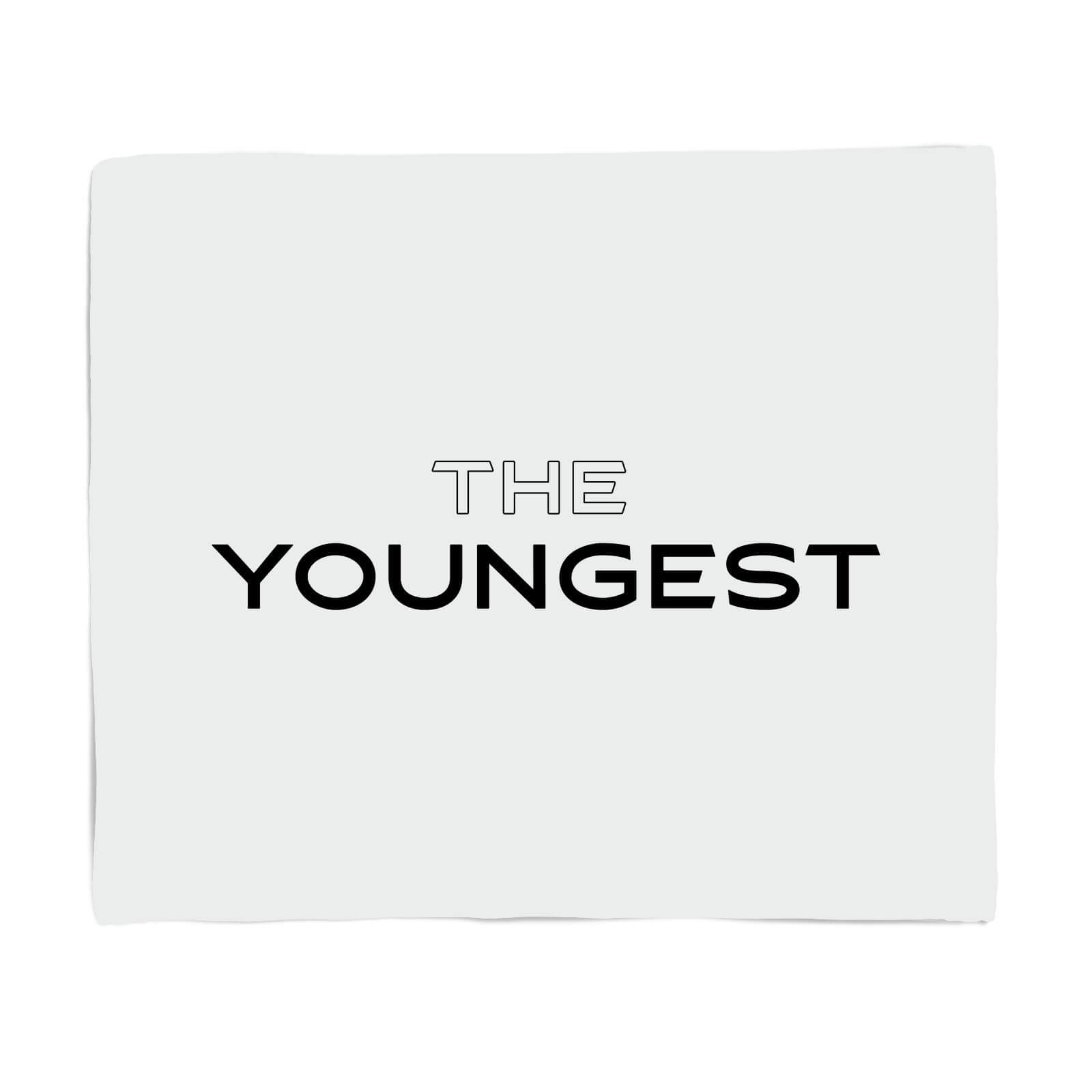 The Youngest Fleece Blanket - S