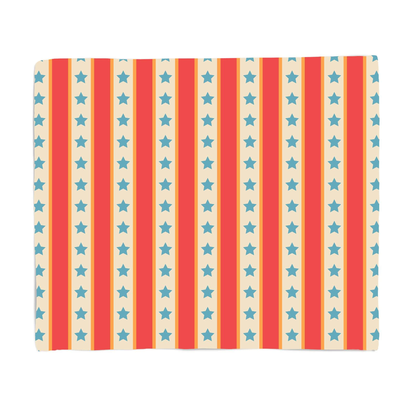 Carnival Pattern Fleece Blanket - S