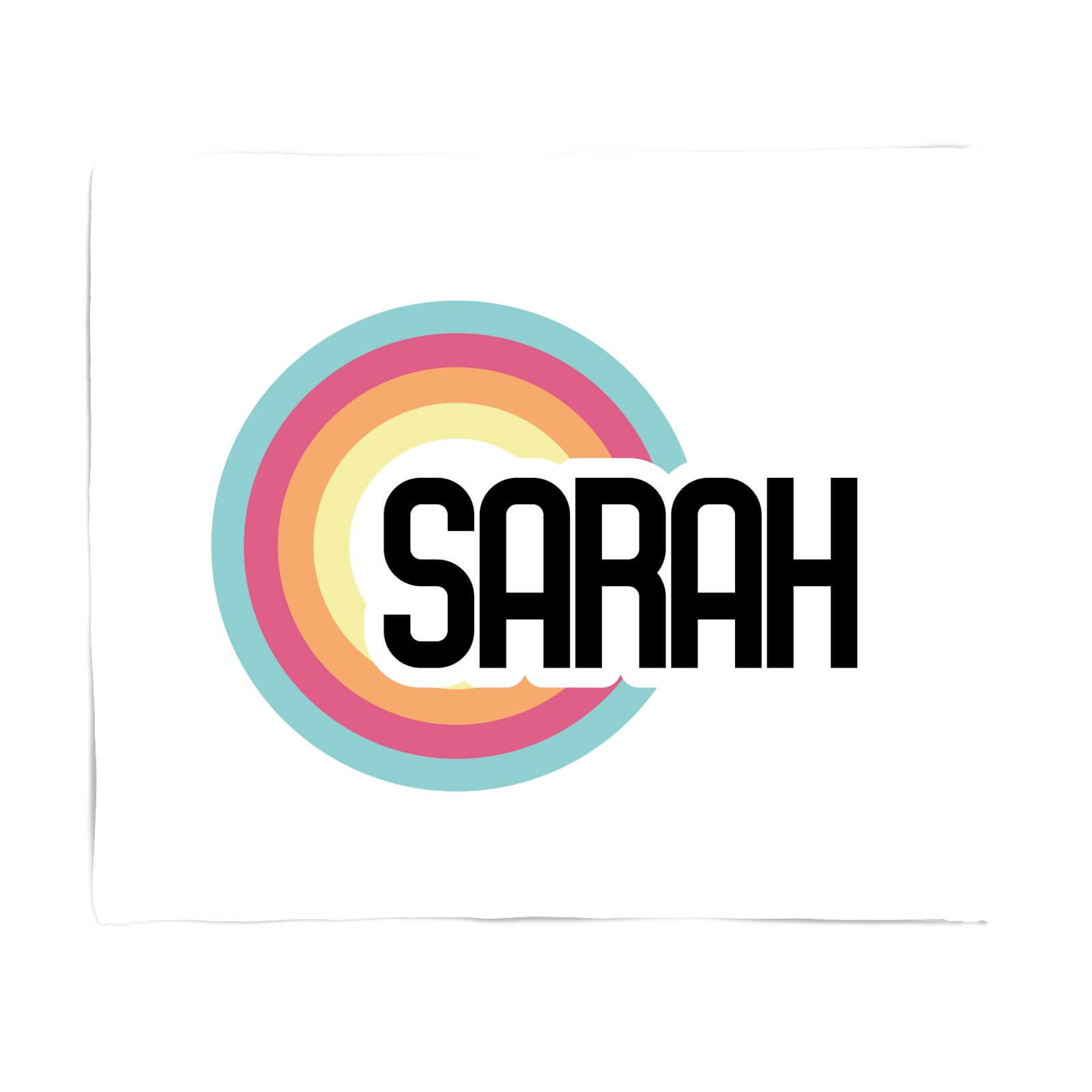 Sarah Rainbow Fleece Blanket - S