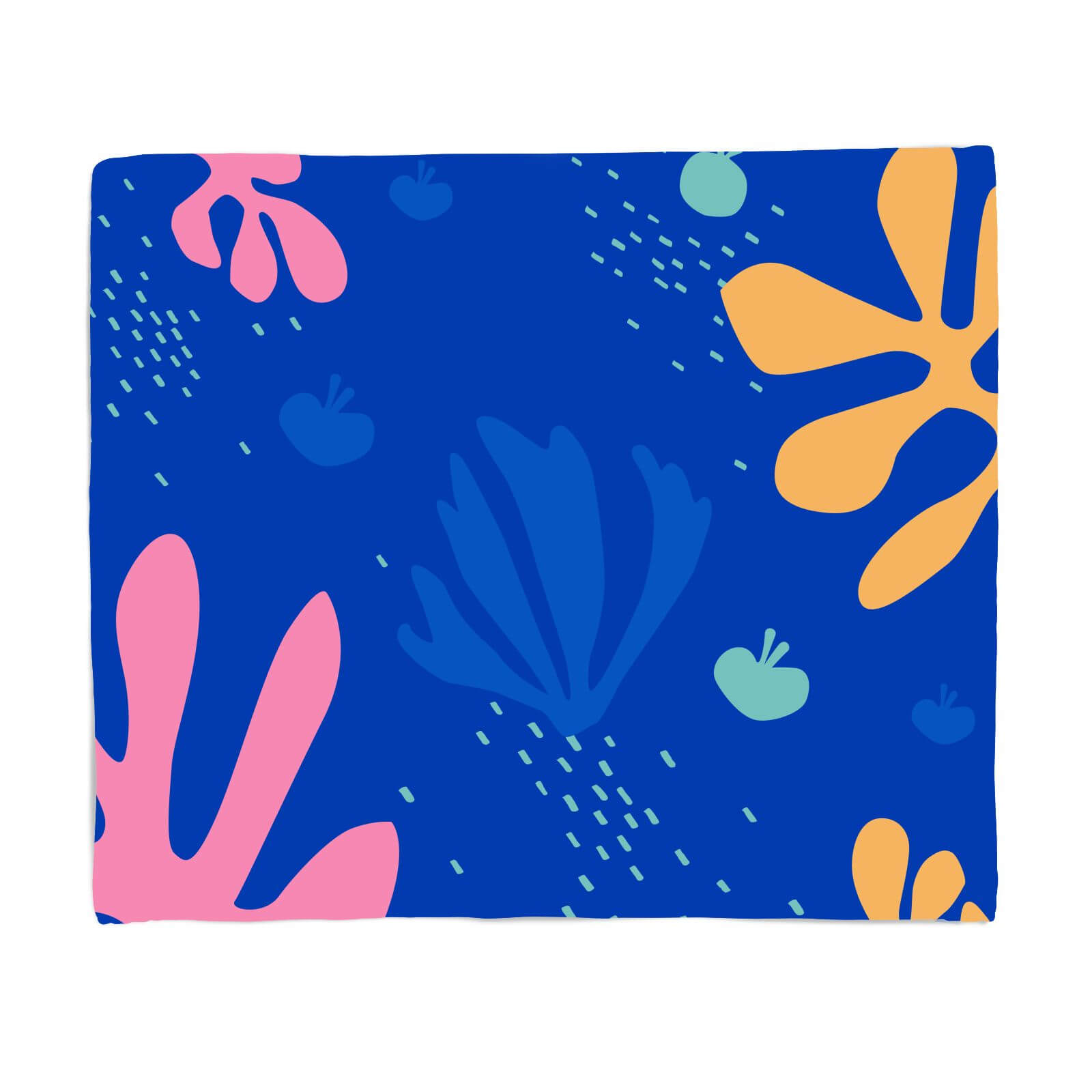Under The Sea Print Fleece Blanket - S