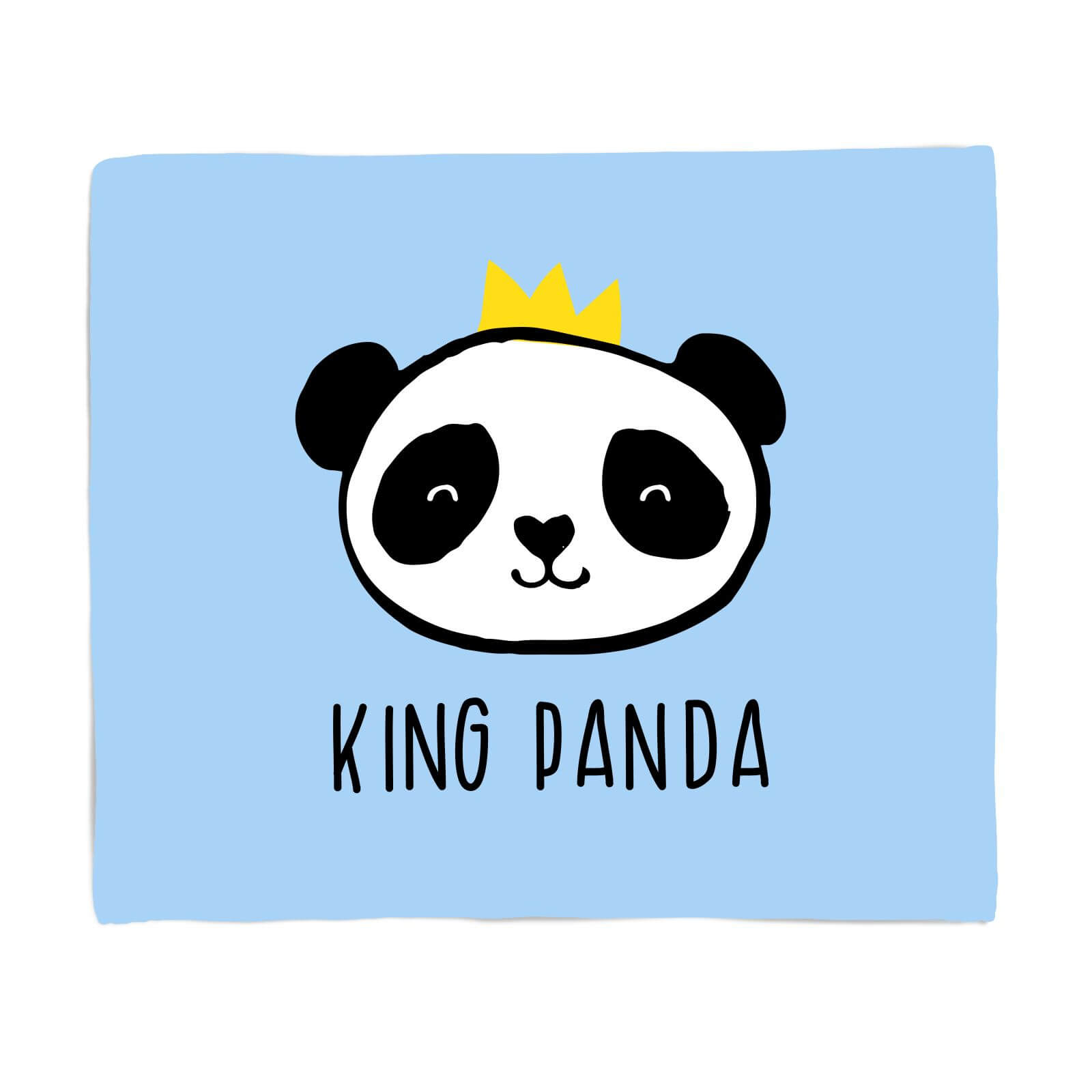 King Panda Fleece Blanket - S