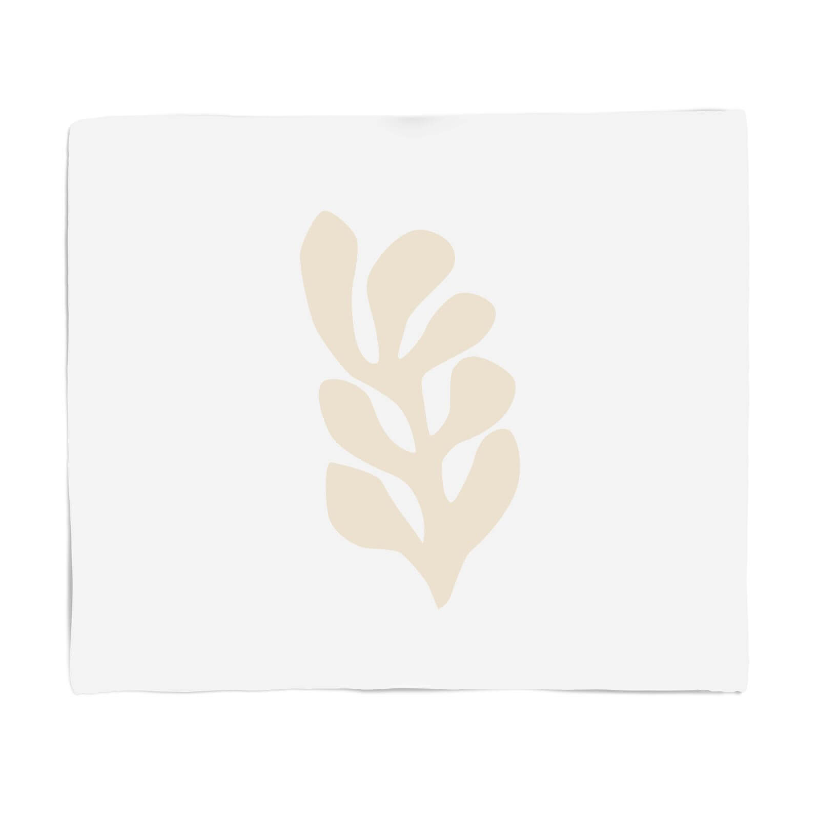 Big Leaf Fleece Blanket - S