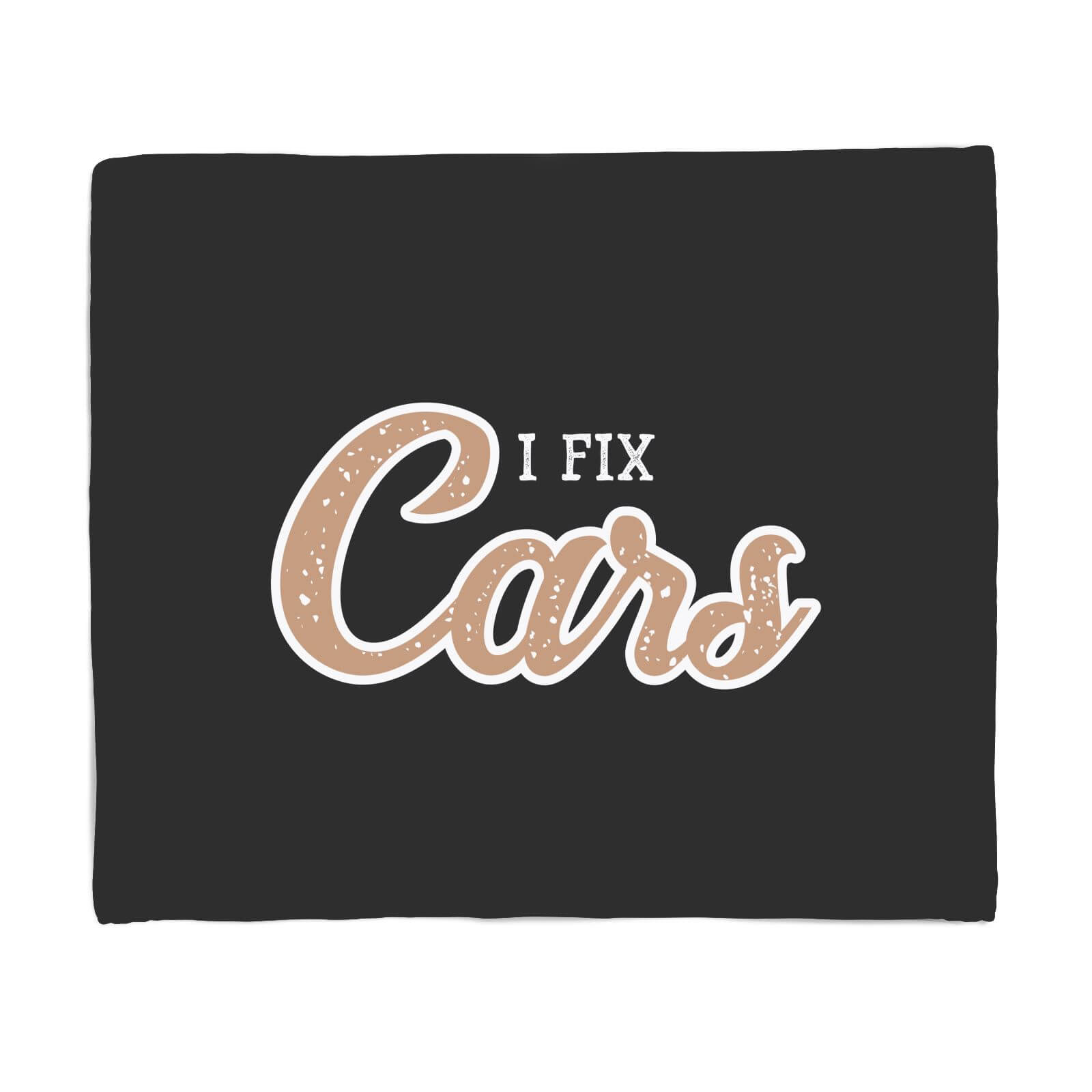 I Fix Cars Fleece Blanket - S