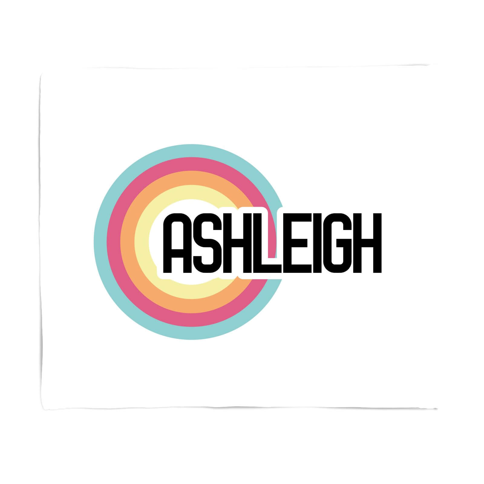 Ashleigh Rainbow Fleece Blanket - S