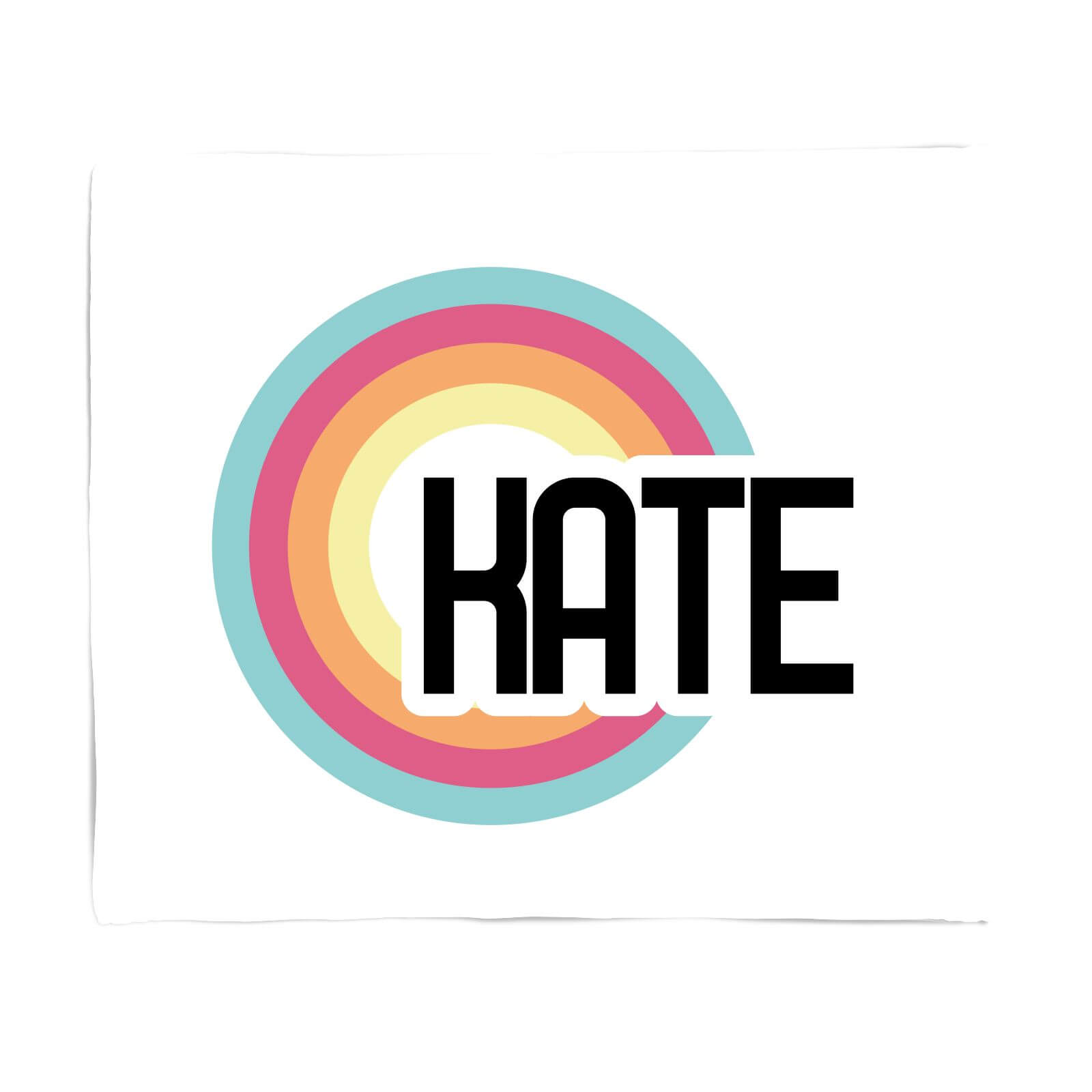 Kate Rainbow Fleece Blanket - S