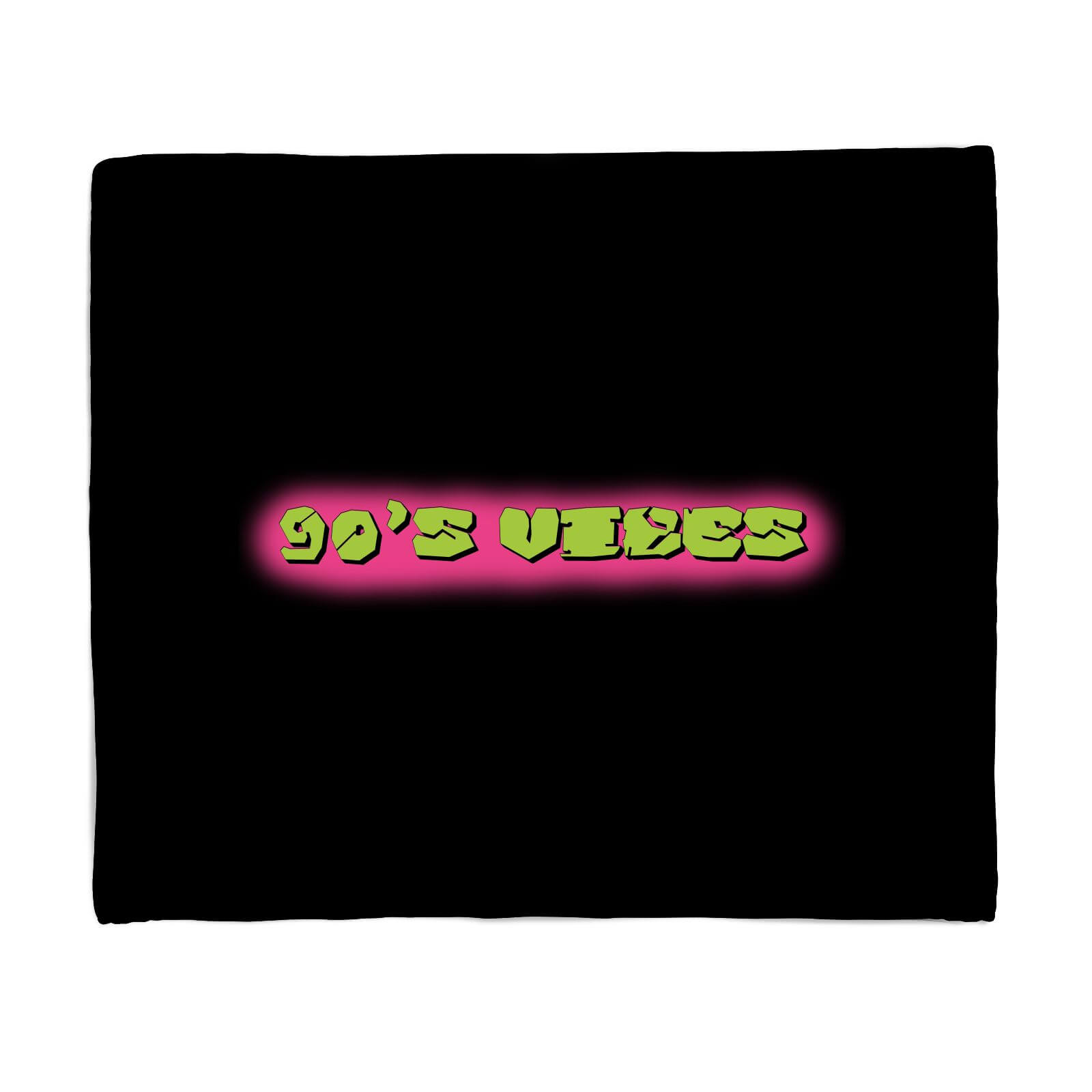 90's Vibes Graphic Fleece Blanket - S