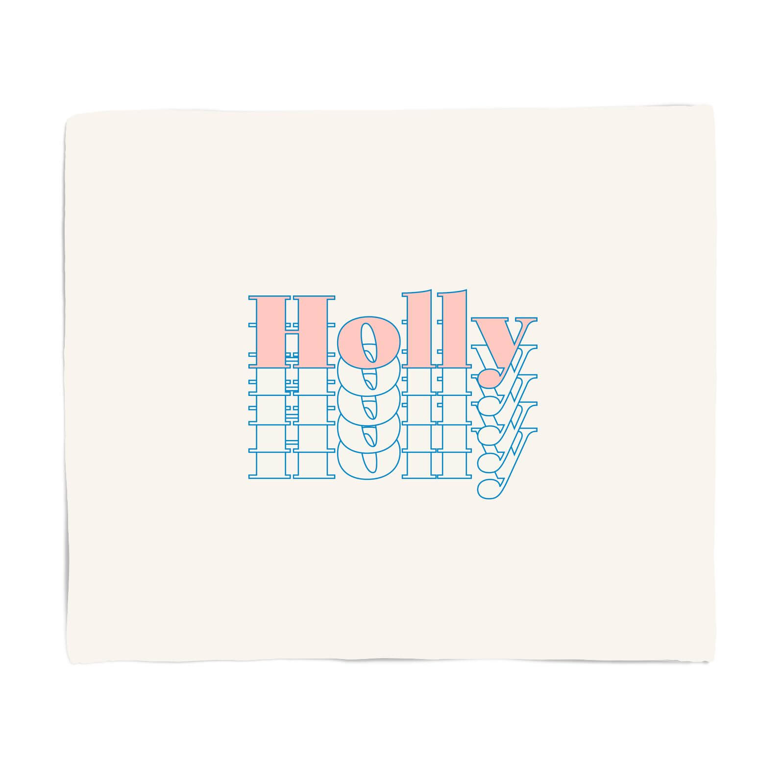 Holly Fleece Blanket - S