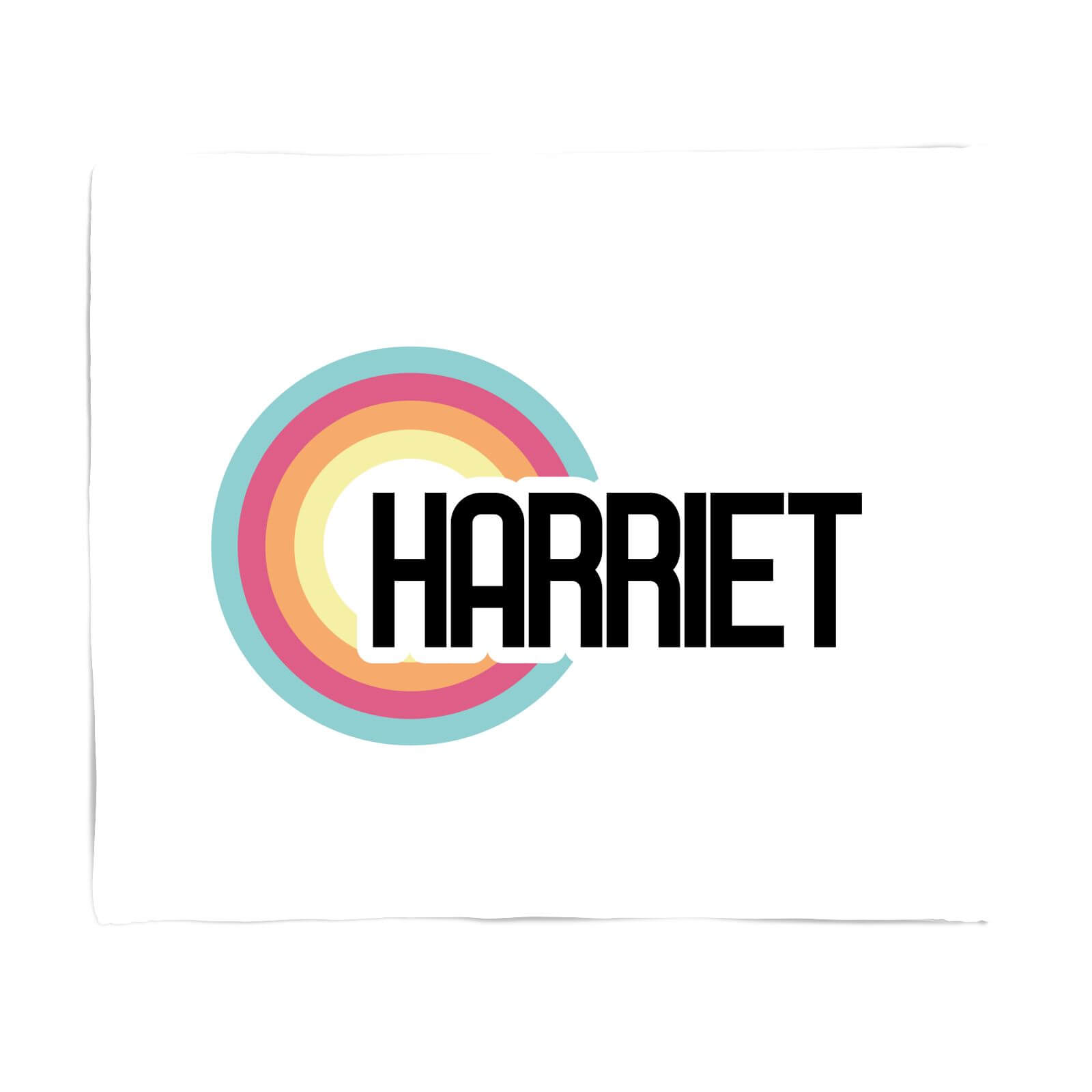 Harriet Rainbow Fleece Blanket - S