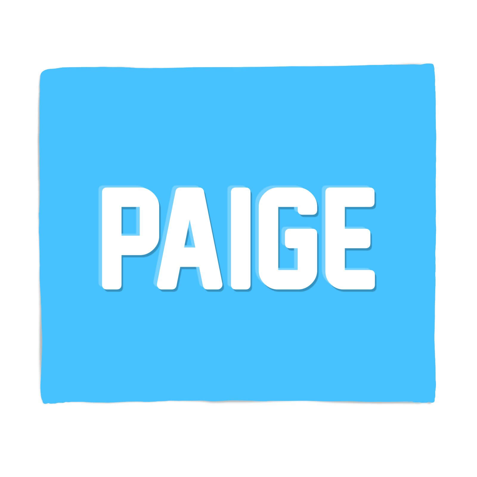 Embossed-Paige Fleece Blanket - S