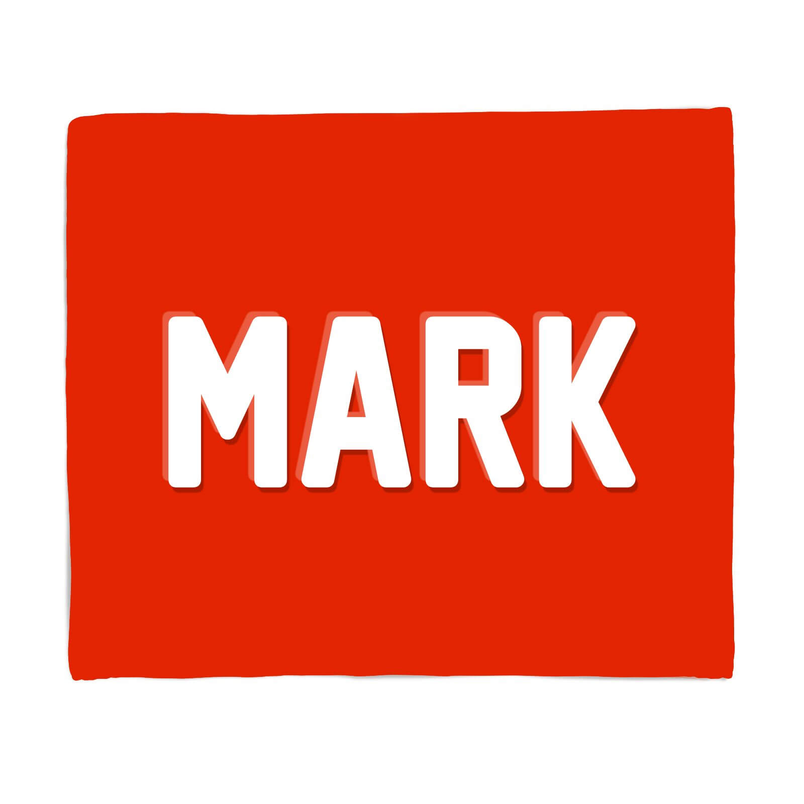 Embossed Mark Fleece Blanket - S