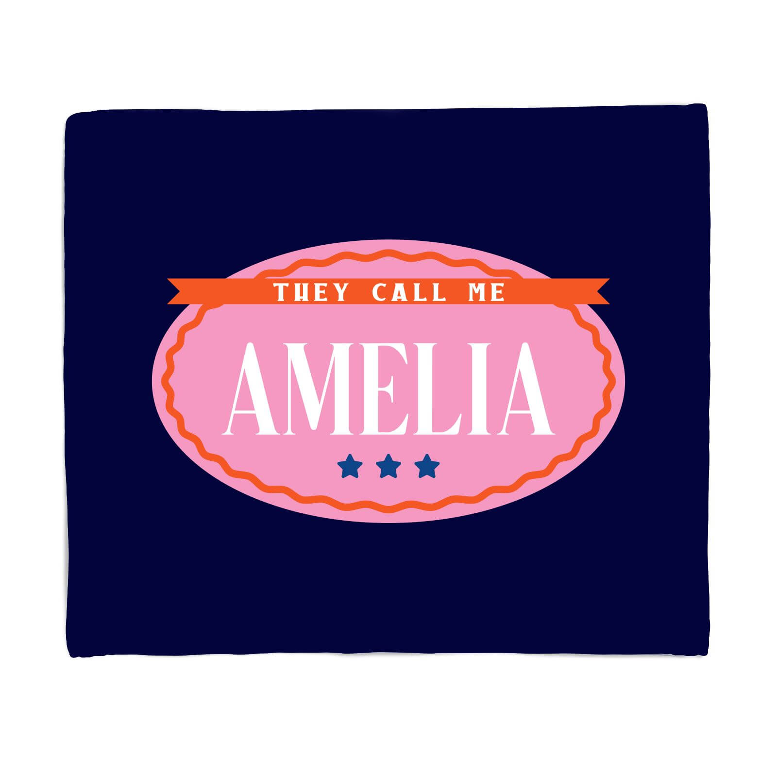 They Call Me Amelia Fleece Blanket - S