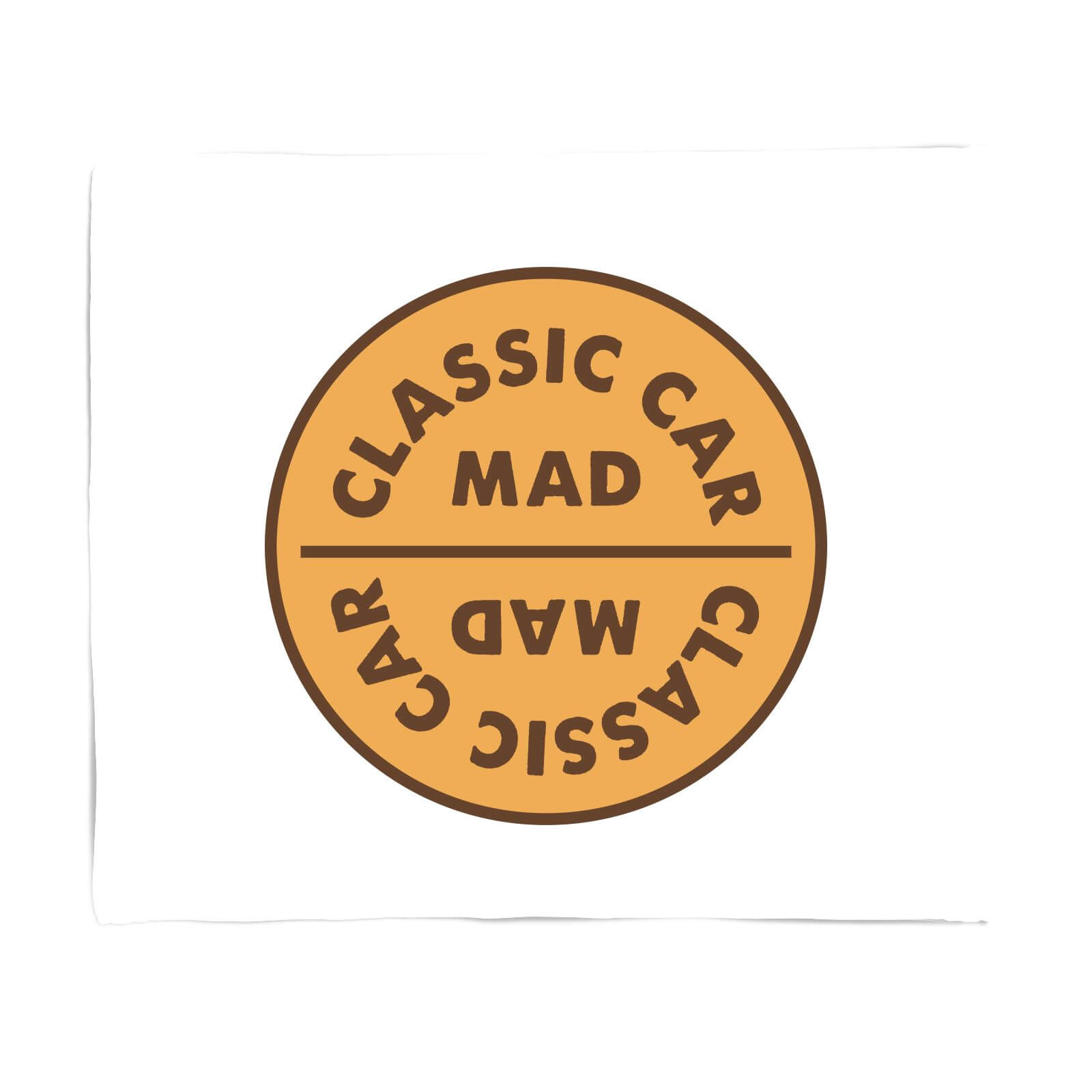 Classic Car Mad Fleece Blanket - S