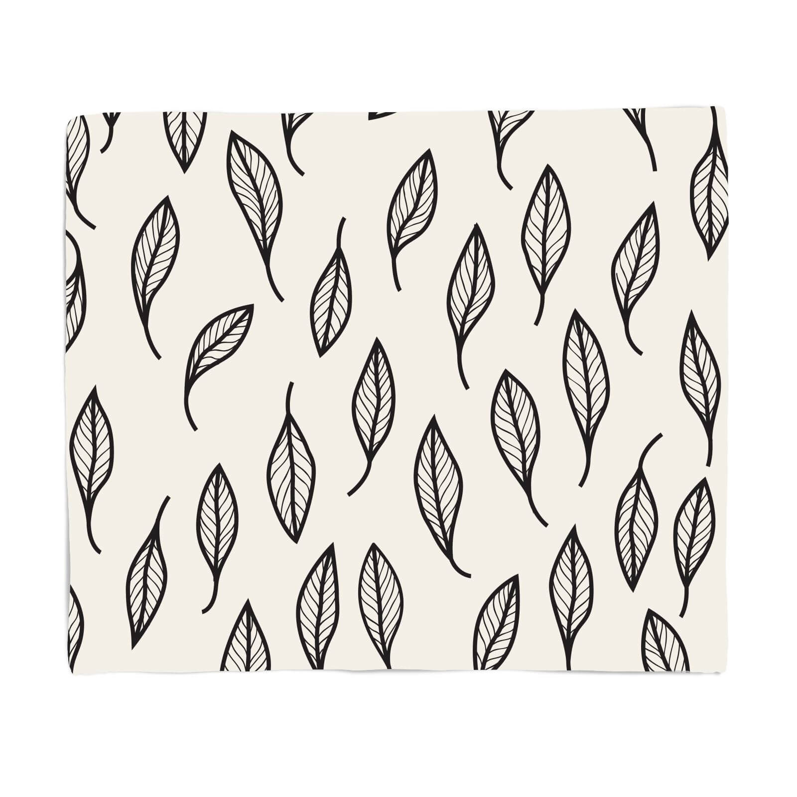 Falling Leaves Fleece Blanket - S