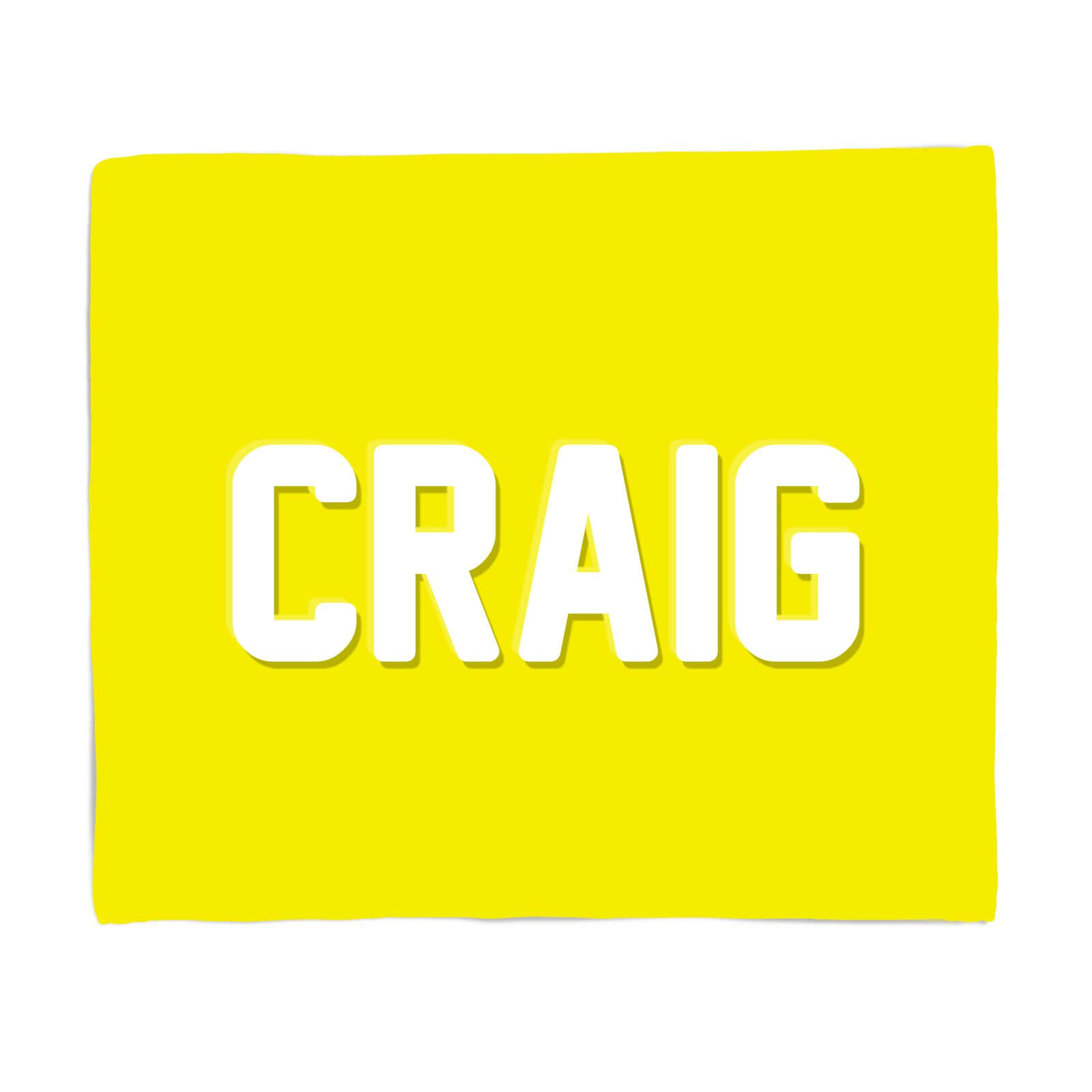 Embossed Craig Fleece Blanket - S