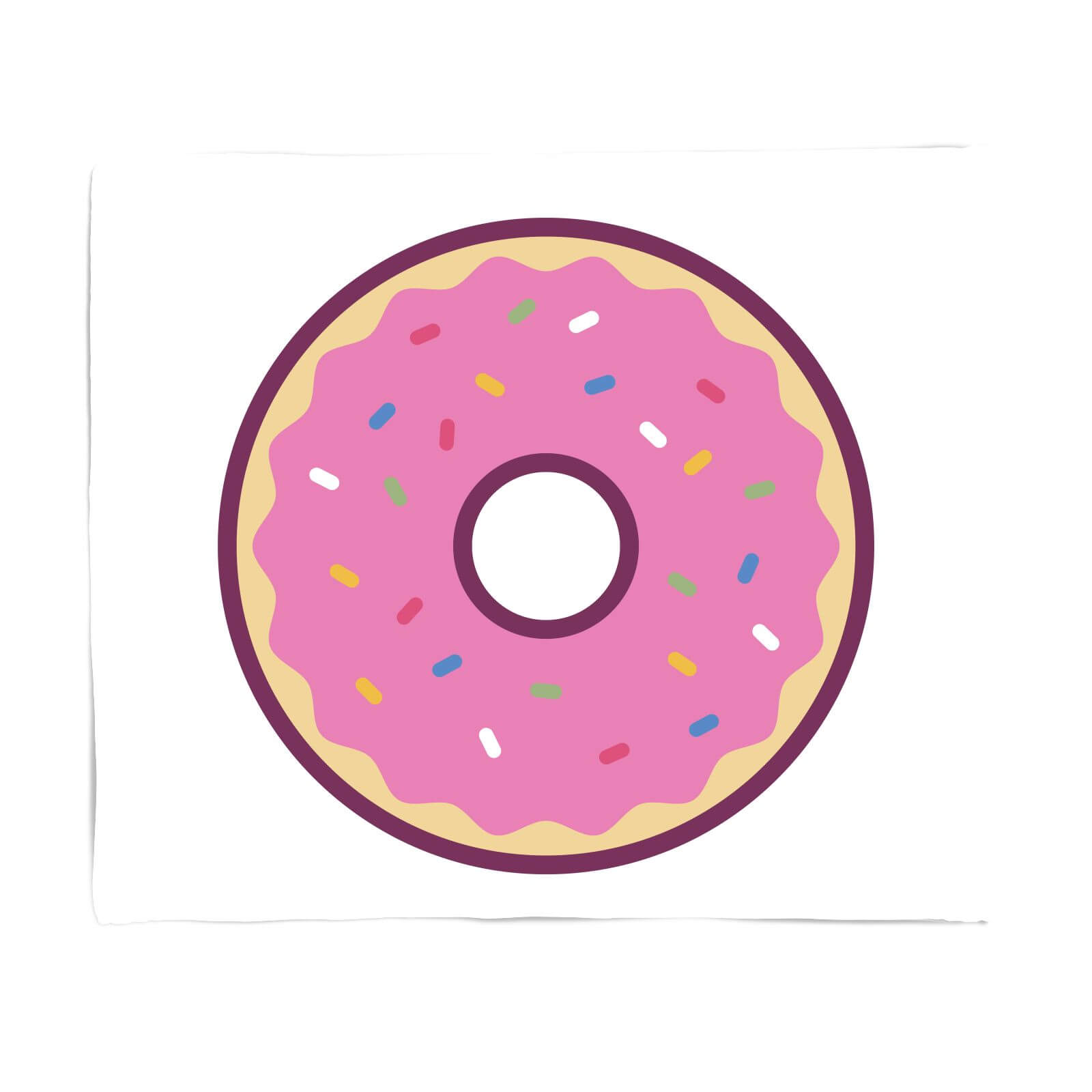 Donut Fleece Blanket - S