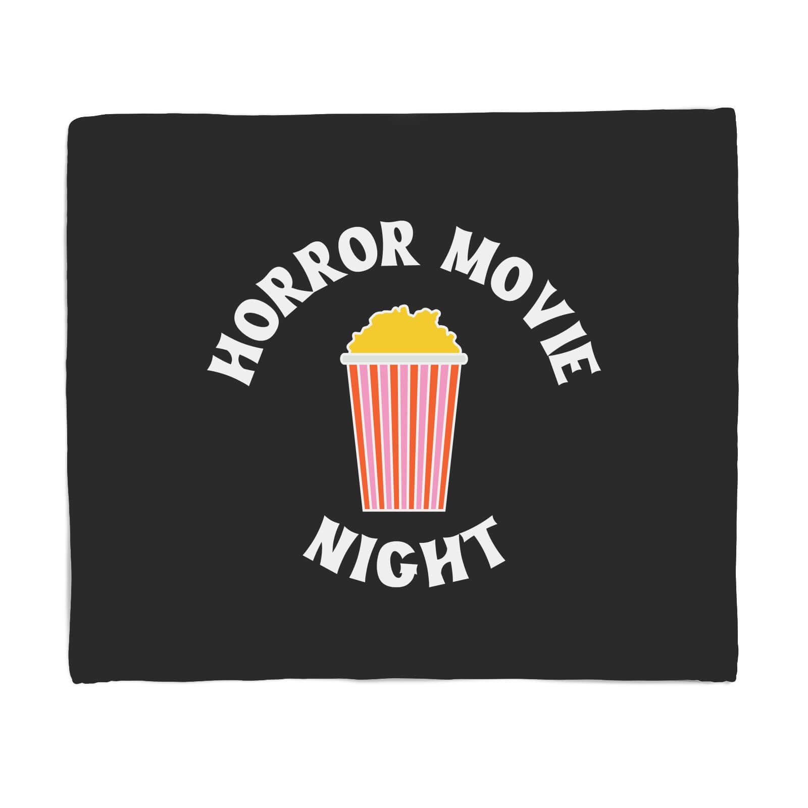 Horror Movie Night Fleece Blanket - S
