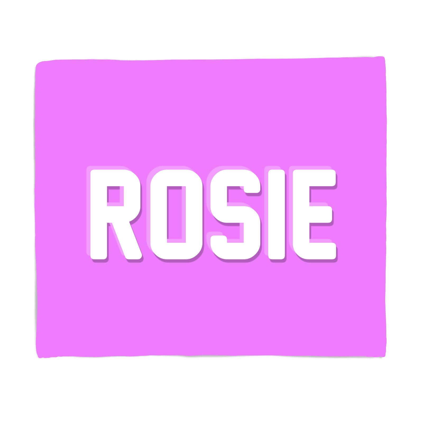 Embossed Rosie Fleece Blanket - S