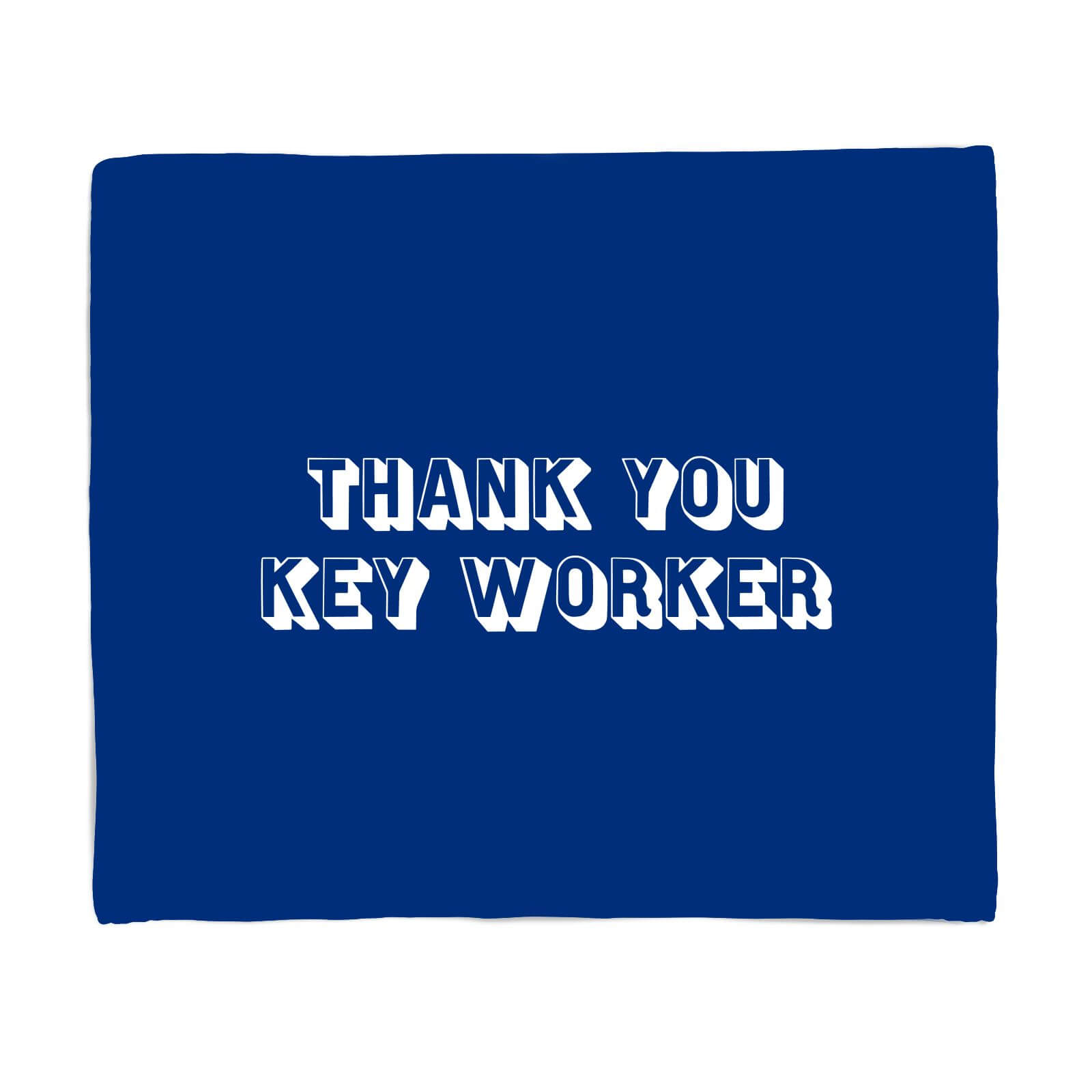 Thank You Key Worker Fleece Blanket - S