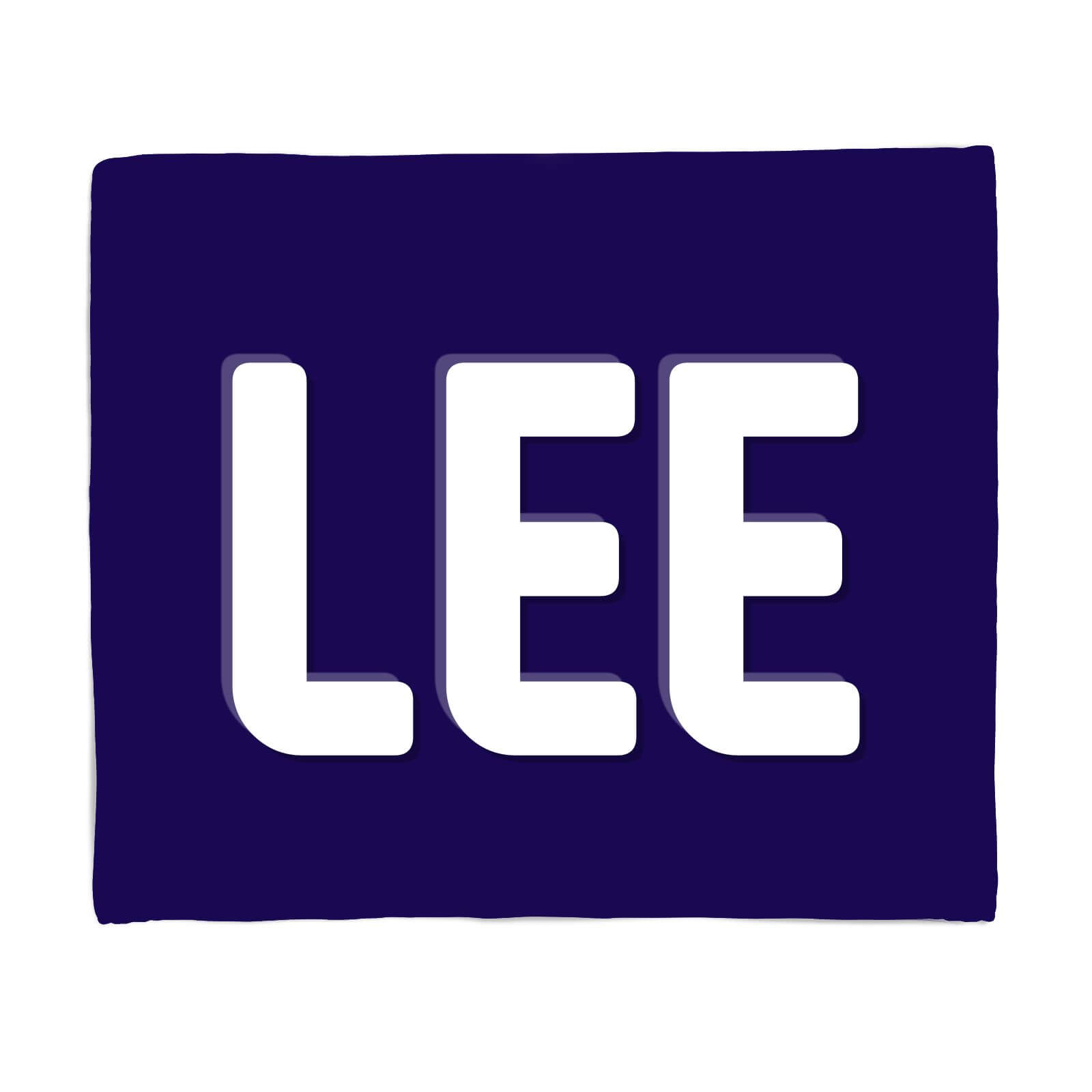 Embossed Lee Fleece Blanket - S