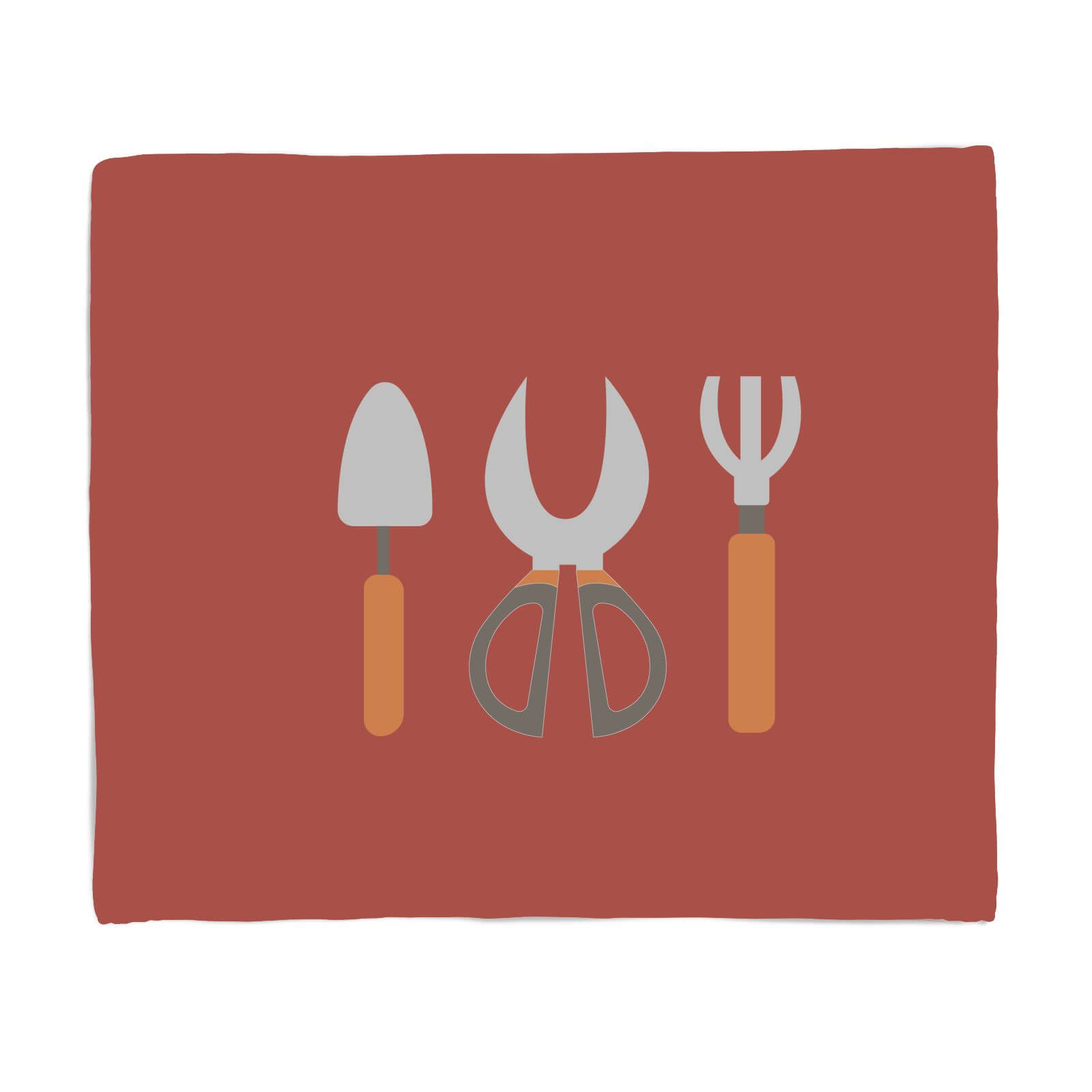 Garden Tools Fleece Blanket - S