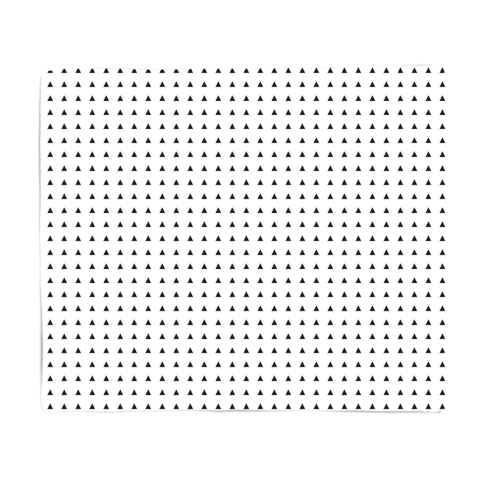 Geometric Triangles Fleece Blanket - S