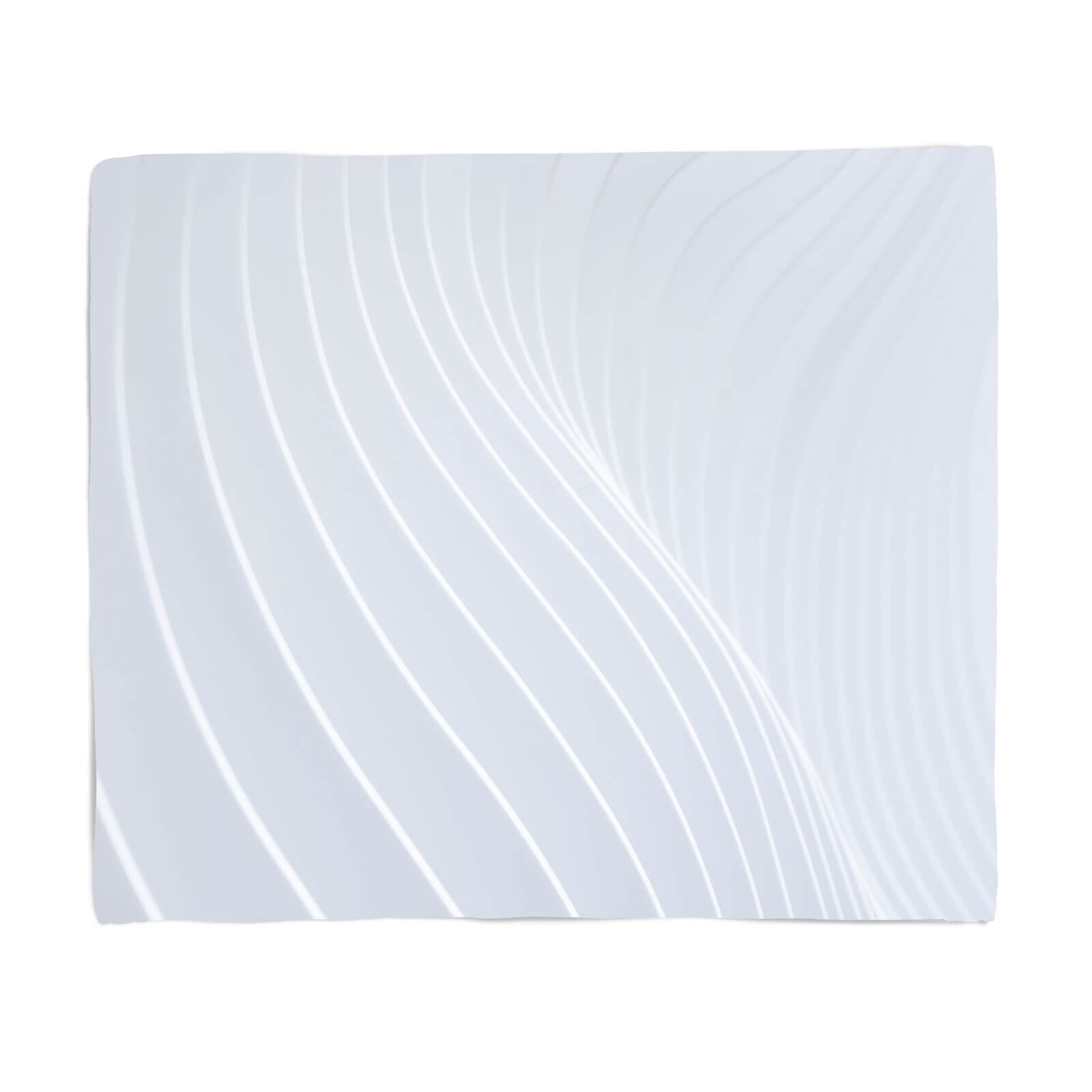White Lines Fleece Blanket - S