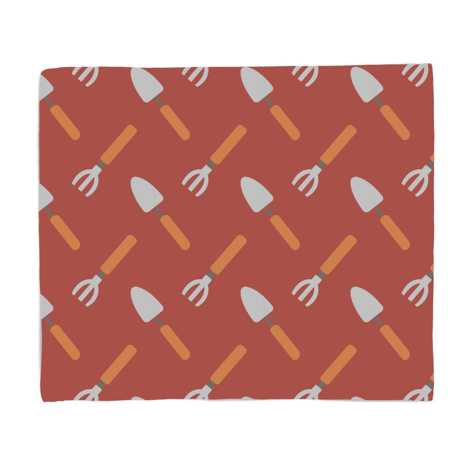 Gardener Print Fleece Blanket - S