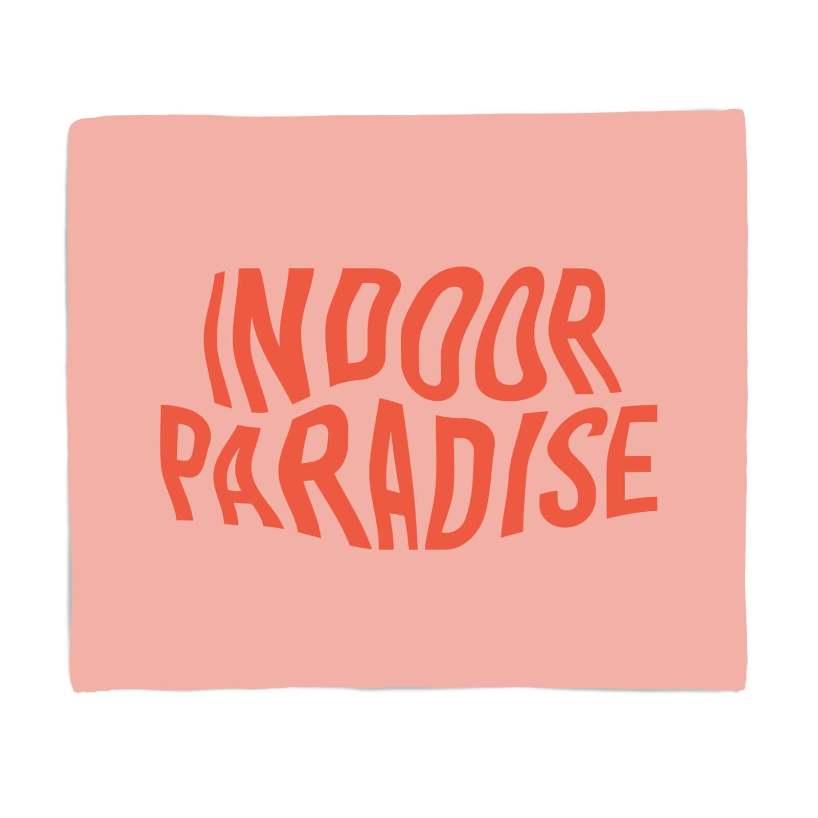 Indoor Paradise Fleece Blanket - S