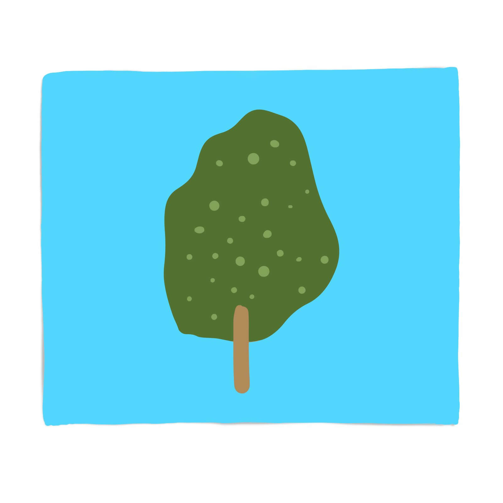 Tree Fleece Blanket - S