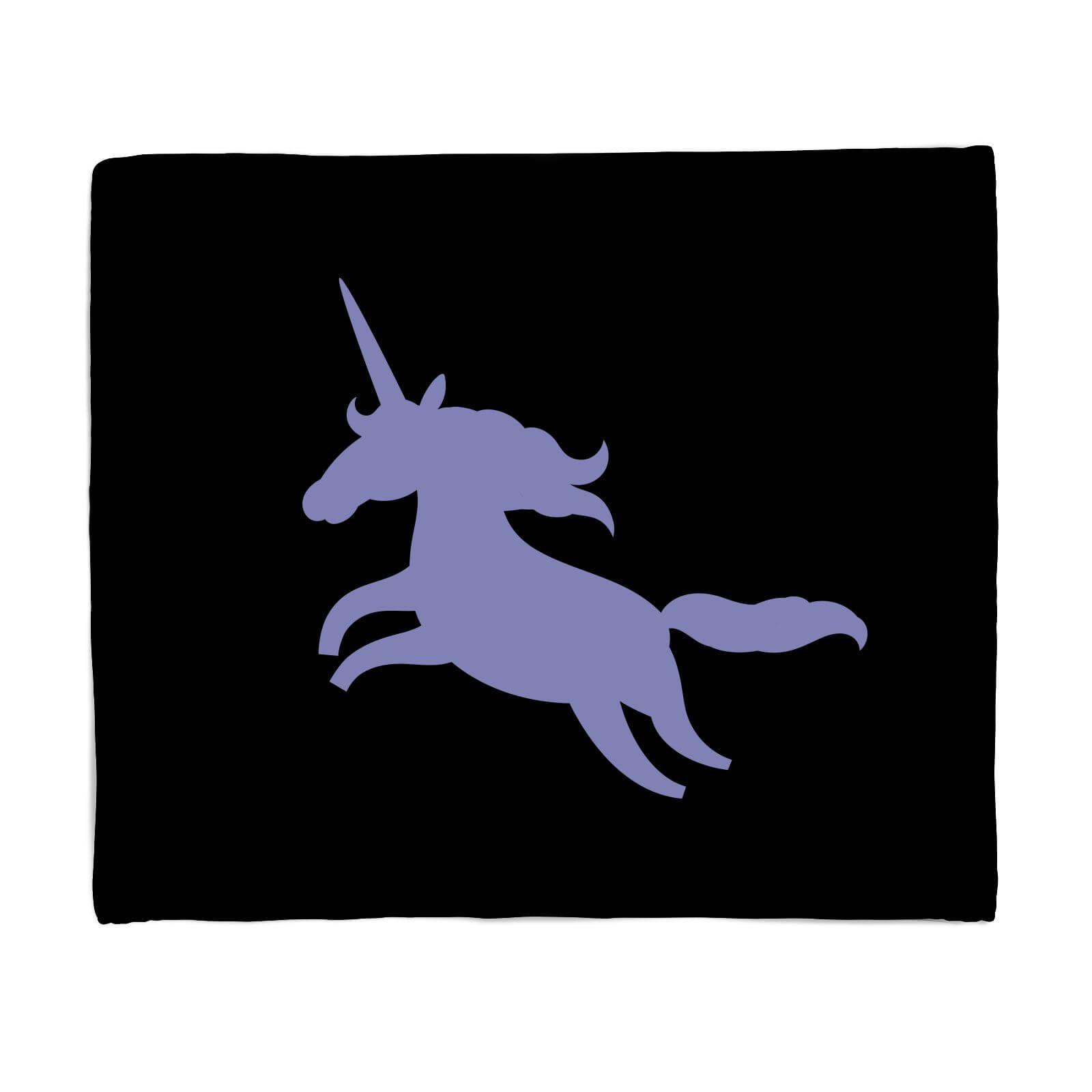 Unicorn Silhouette Fleece Blanket - S