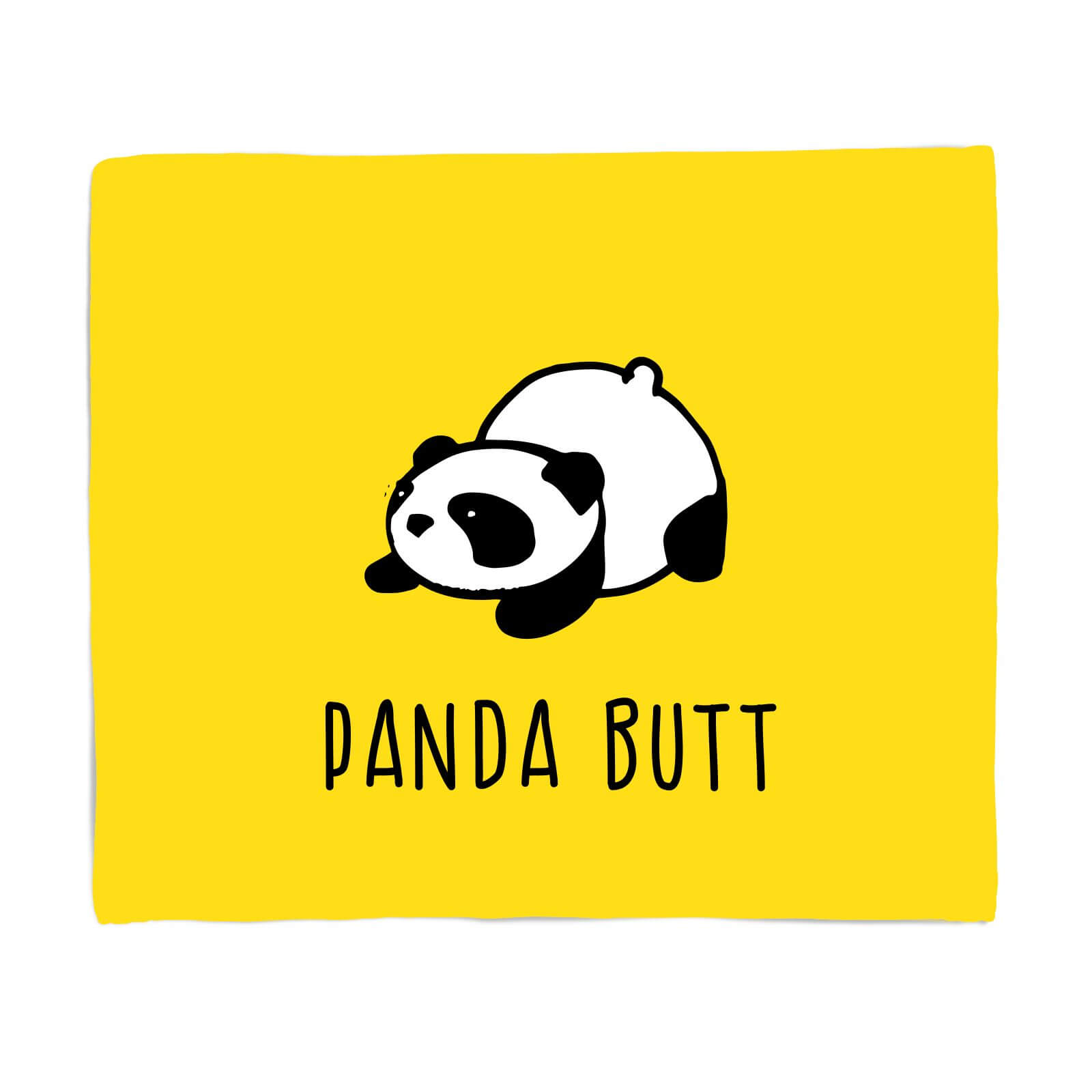 Panda Butt Fleece Blanket - S