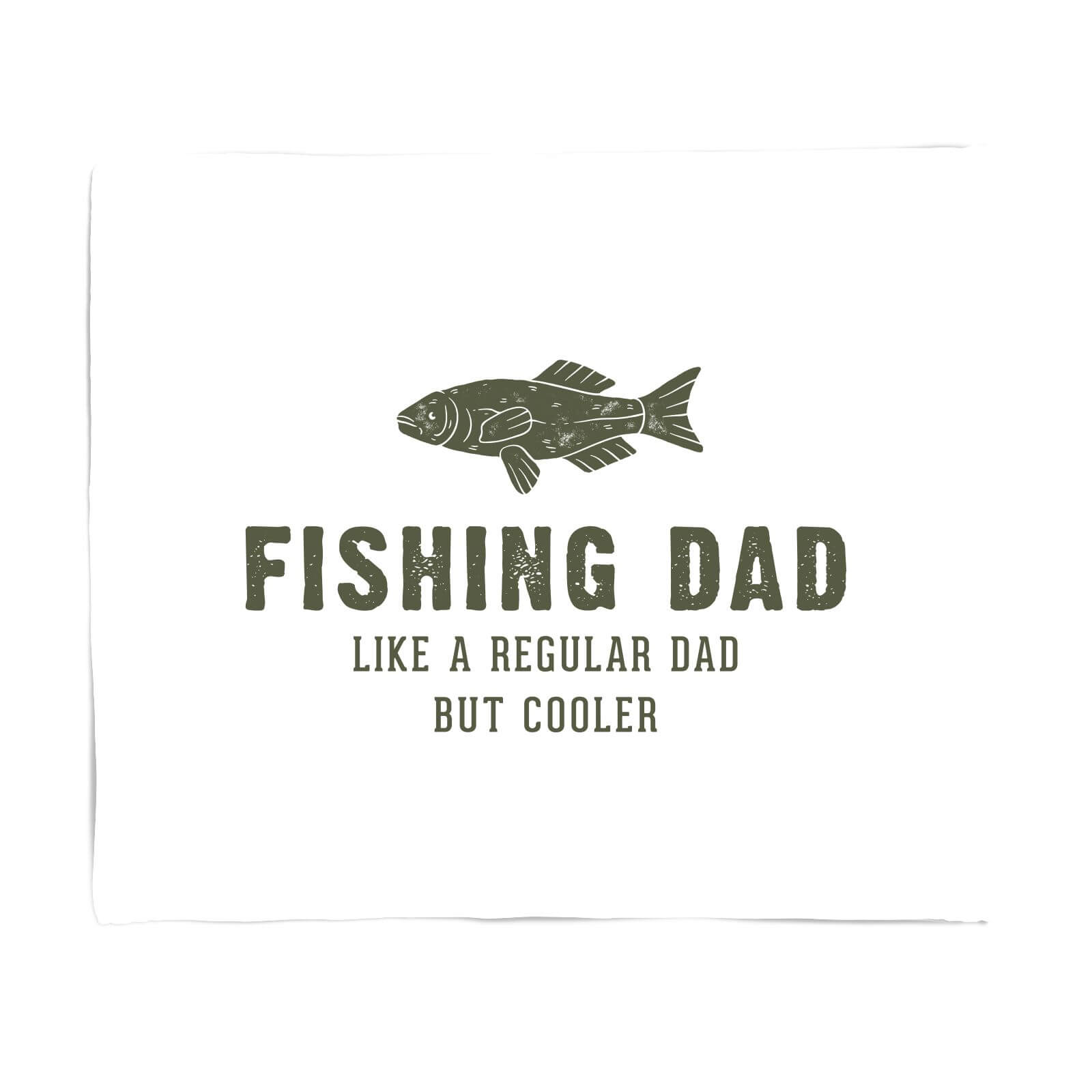 Fishing Dad Fleece Blanket - S