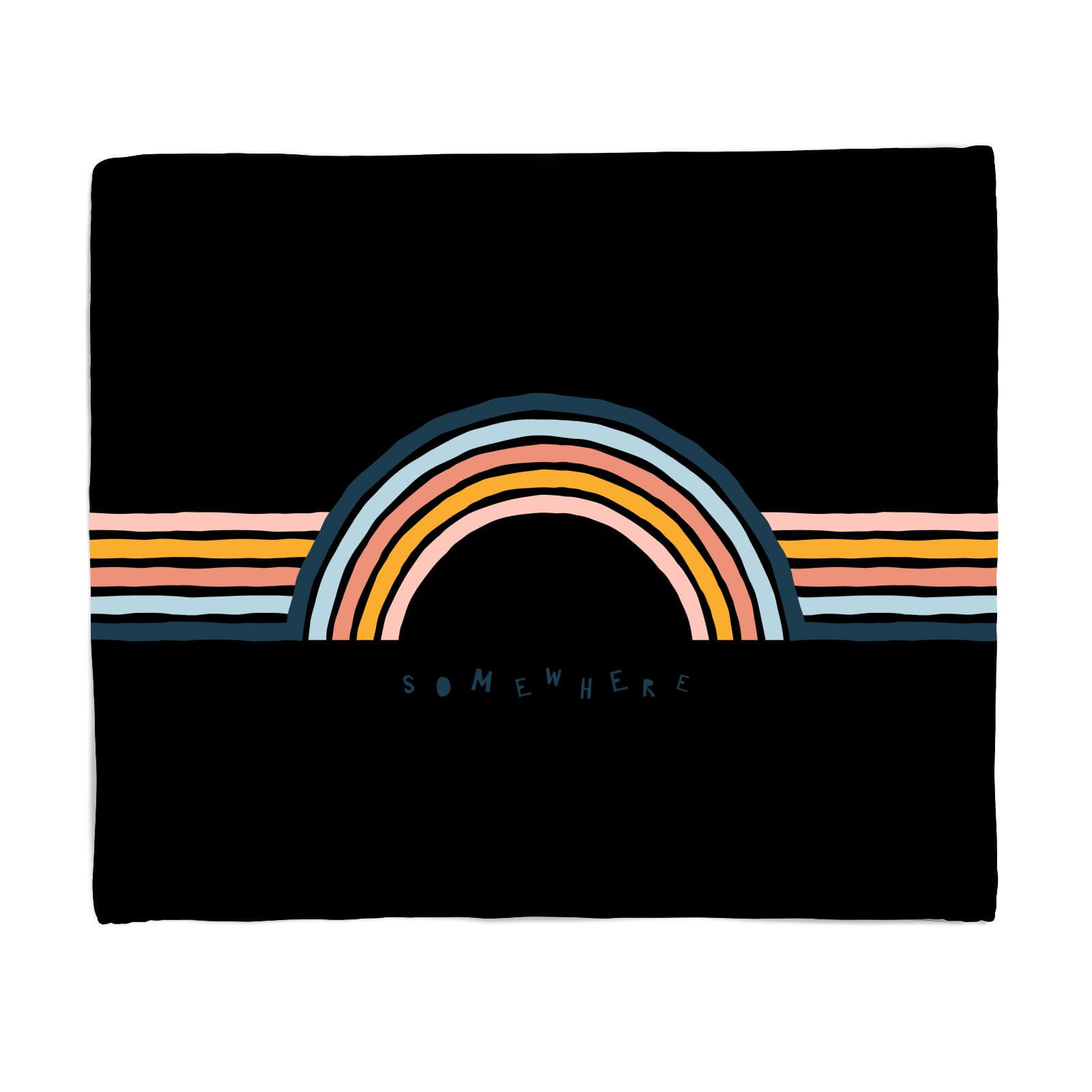 Somewhere Fleece Blanket - S