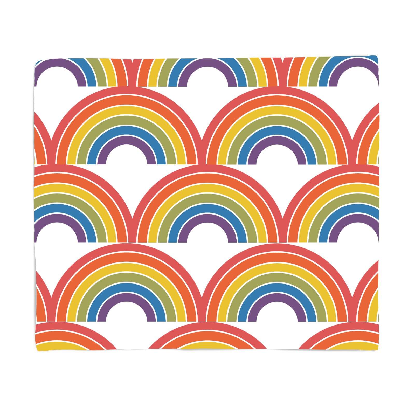 Rainbows Fleece Blanket - S