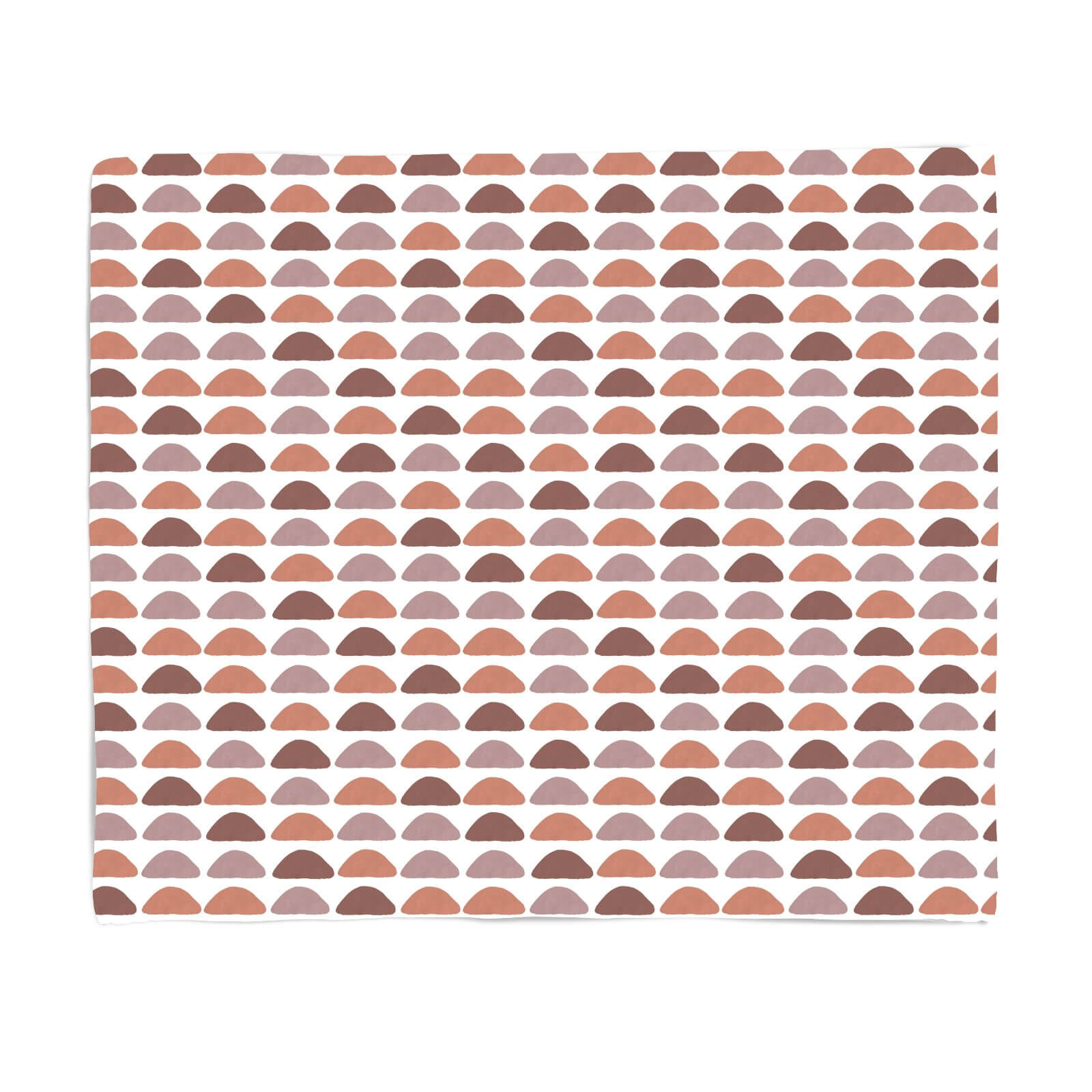 Semi Circles Fleece Blanket - S