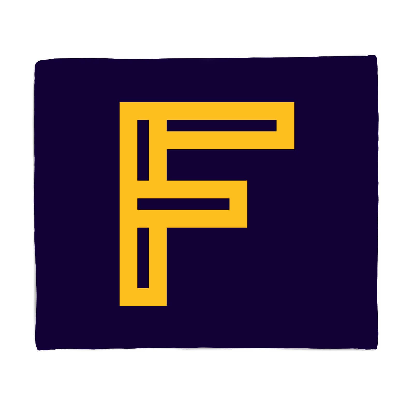 F Fleece Blanket - S
