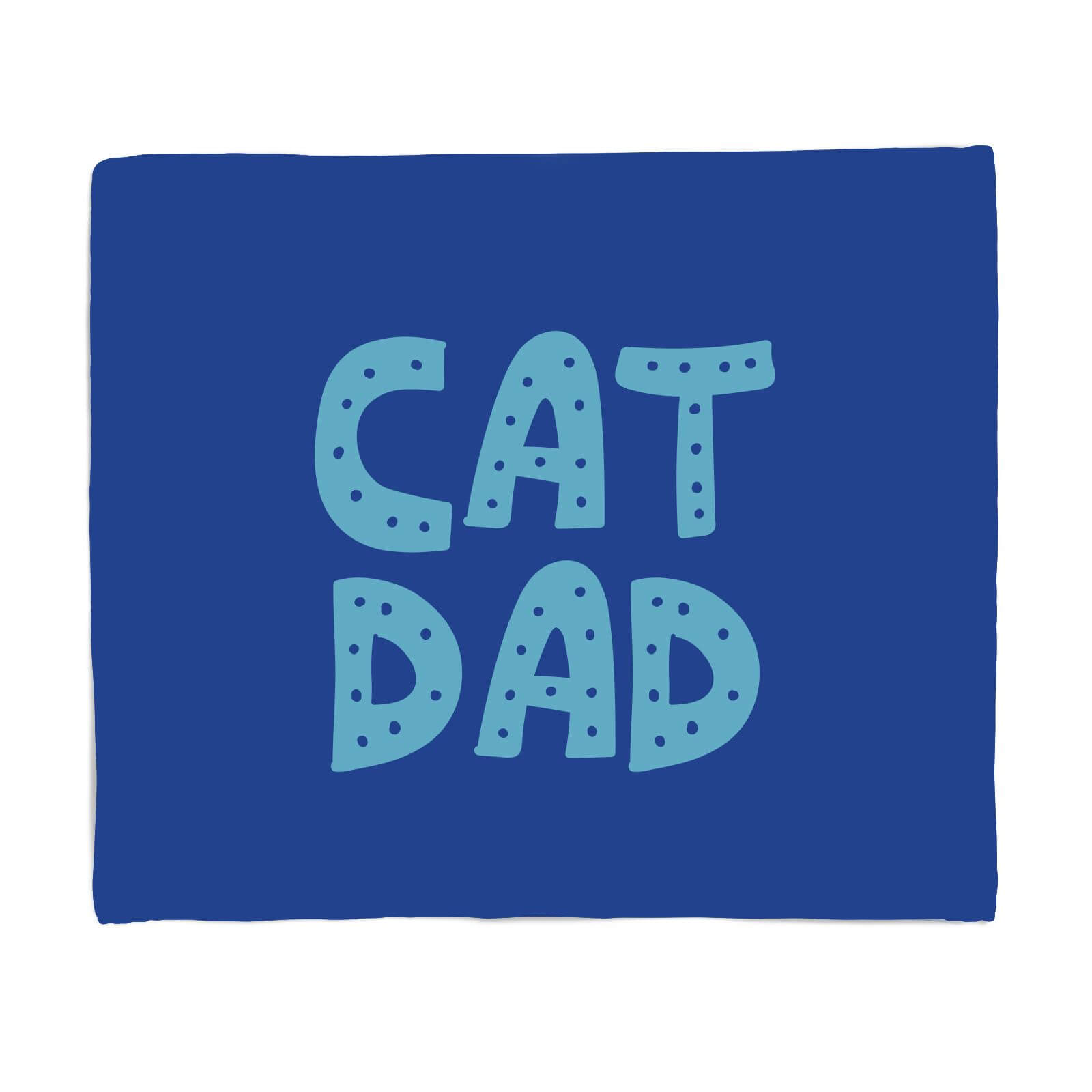 Cat Dad Fleece Blanket - S