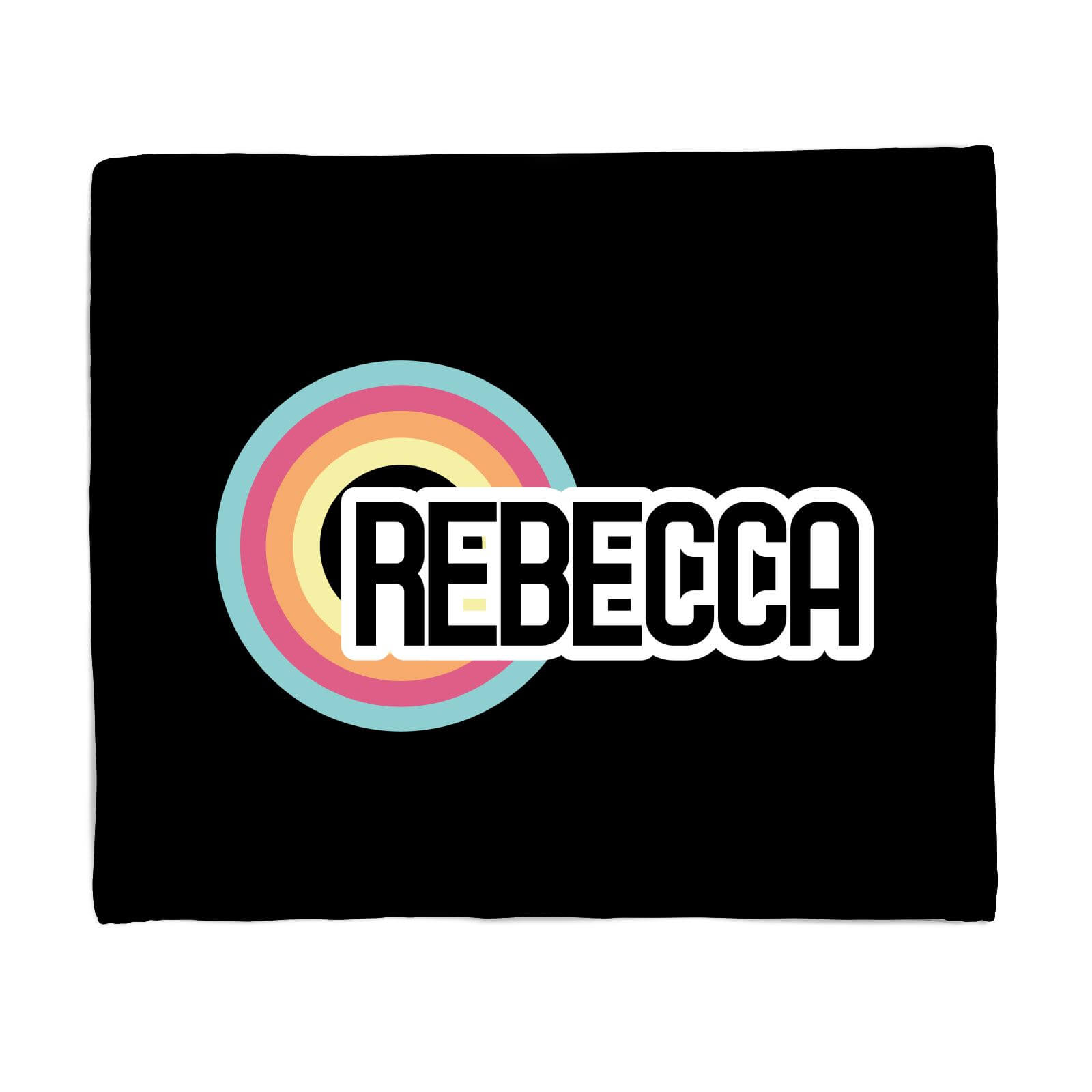 Rebecca Rainbow Fleece Blanket - S