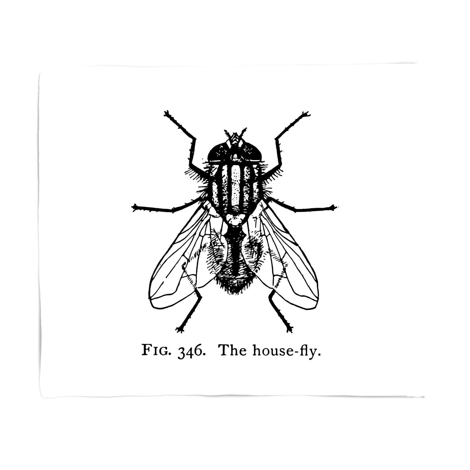 Fly Fig. Fleece Blanket - S