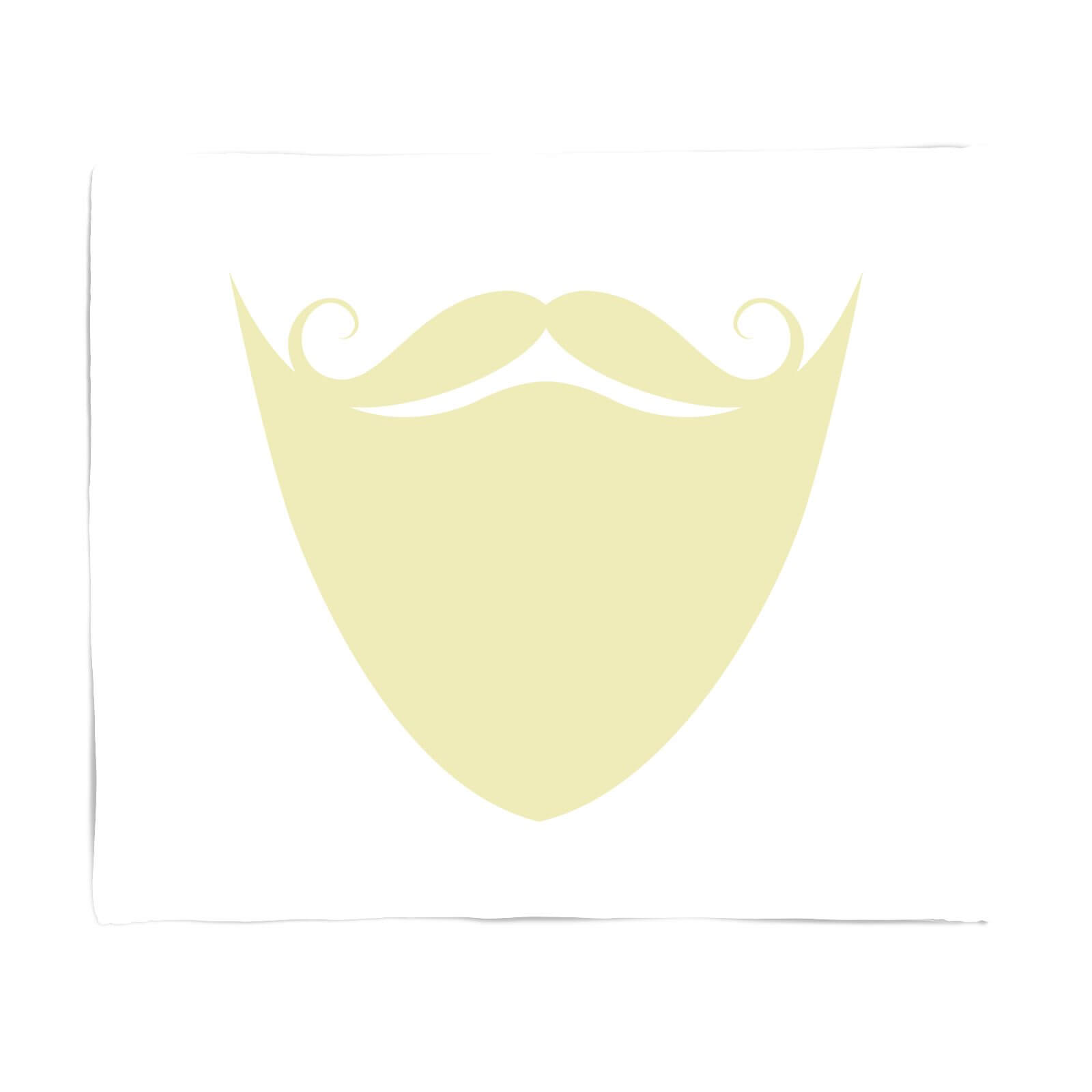 Blonde Beard Fleece Blanket - S