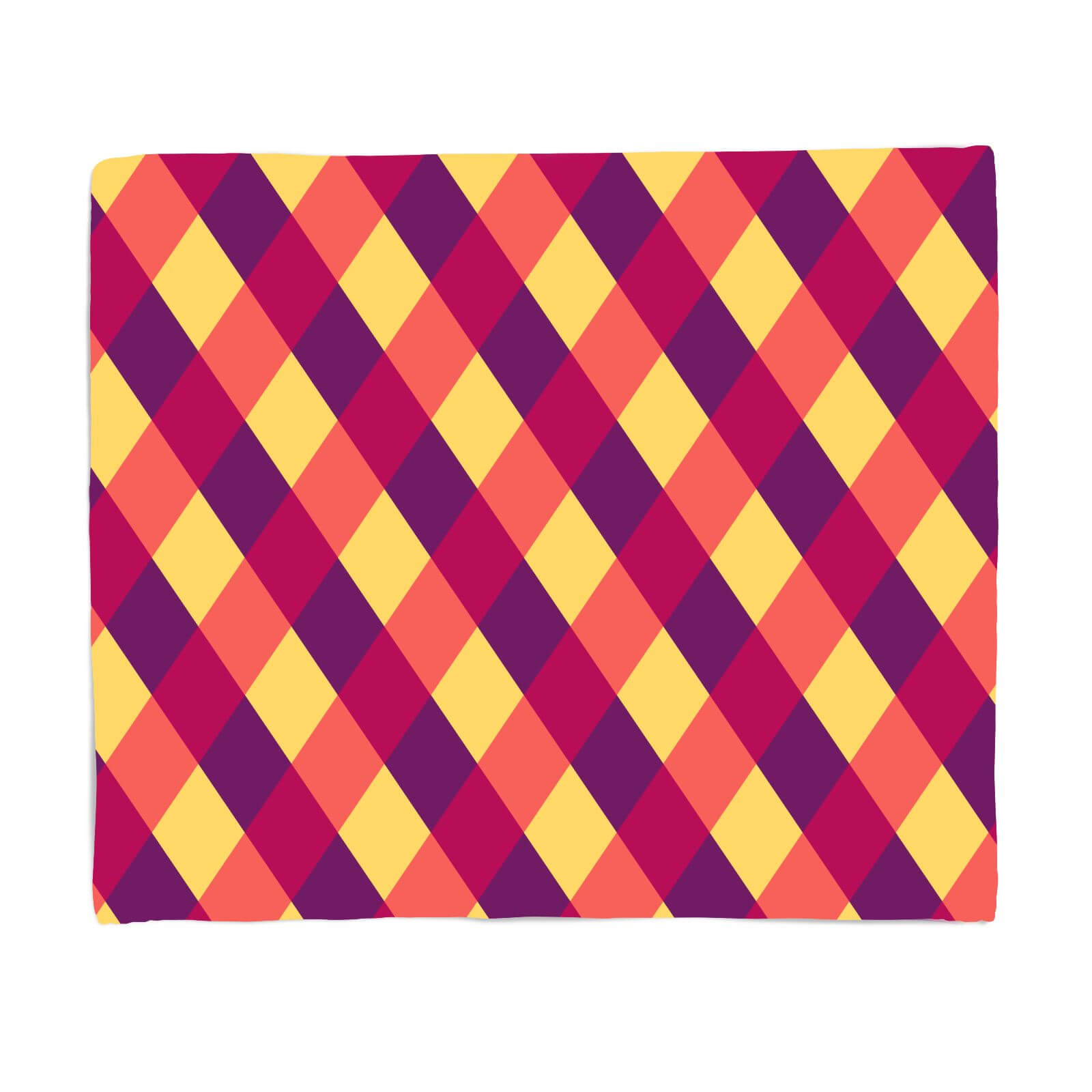 Circus Pattern Fleece Blanket - S