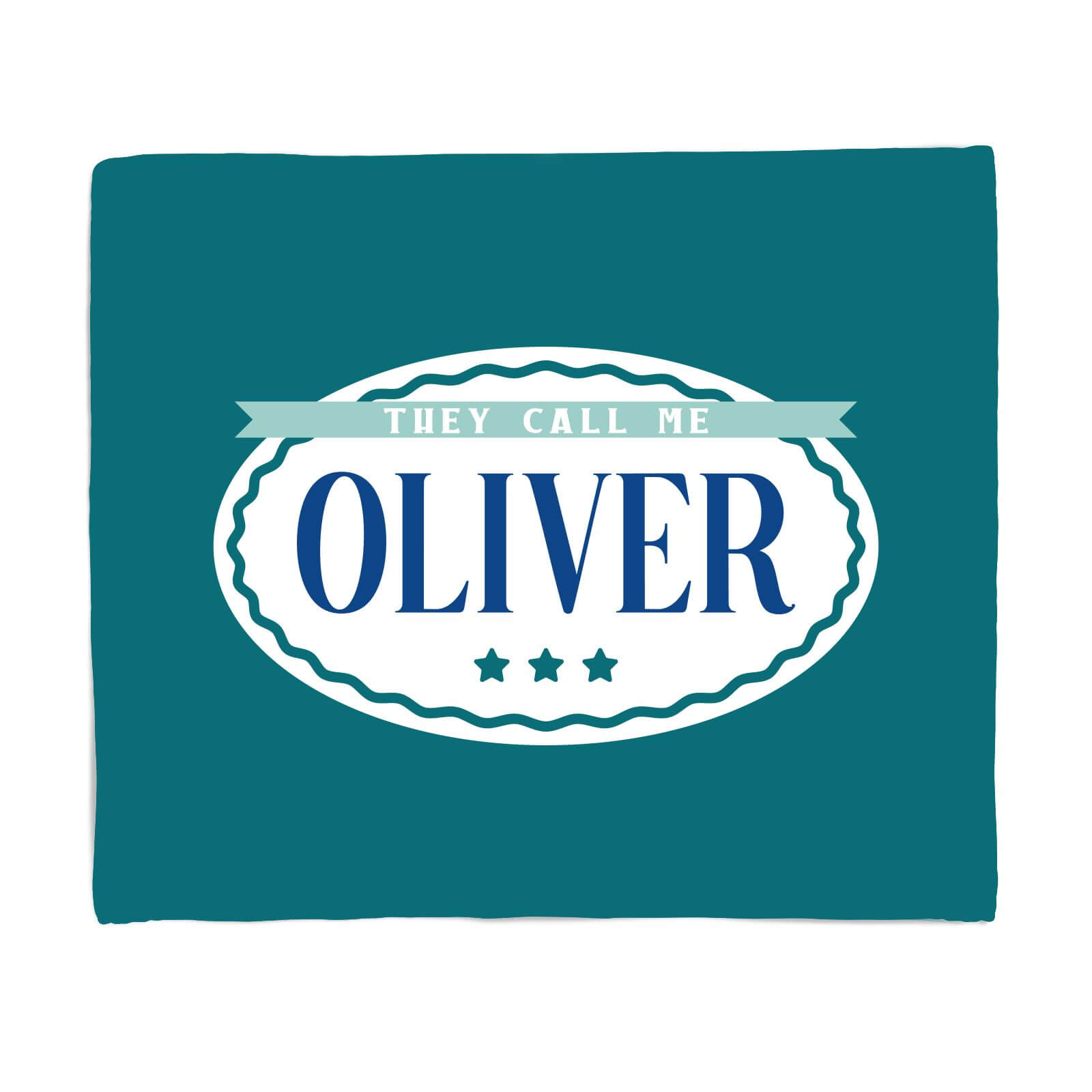 They Call Me Oliver Fleece Blanket - S